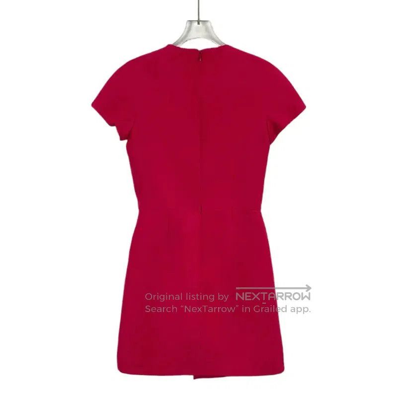 Valentino Valentino Red Wool Dress for Women . Size M / US 6-8 / IT 42-44 - 2 Thumbnail