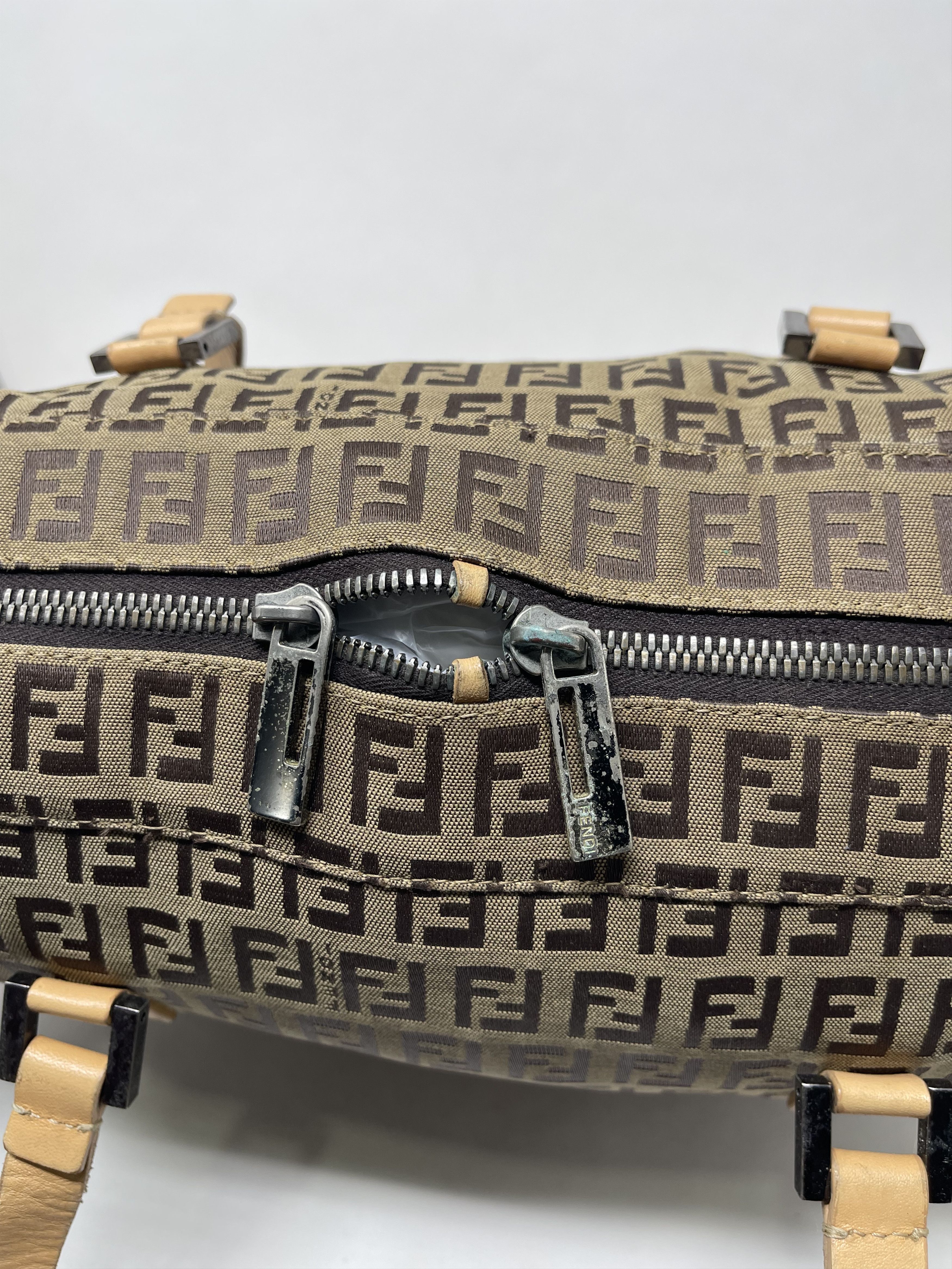 Fendi Fendi Zucchino Tote Bag Monogram Size ONE SIZE - 4 Thumbnail