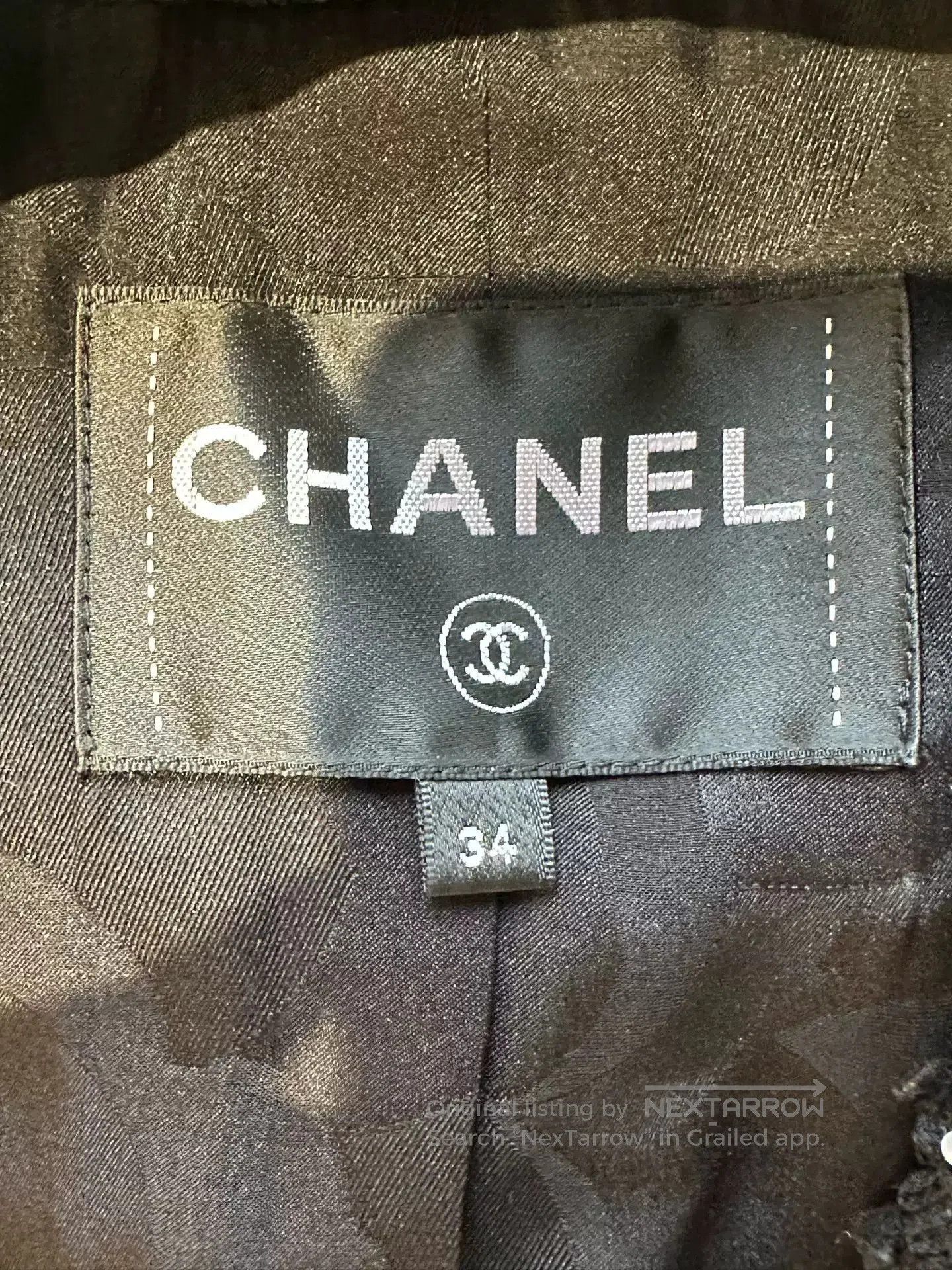 Chanel Chanel 2022 Black Pearl Crystal Jacket. Size US XS / EU 42 / 0 - 3 Thumbnail