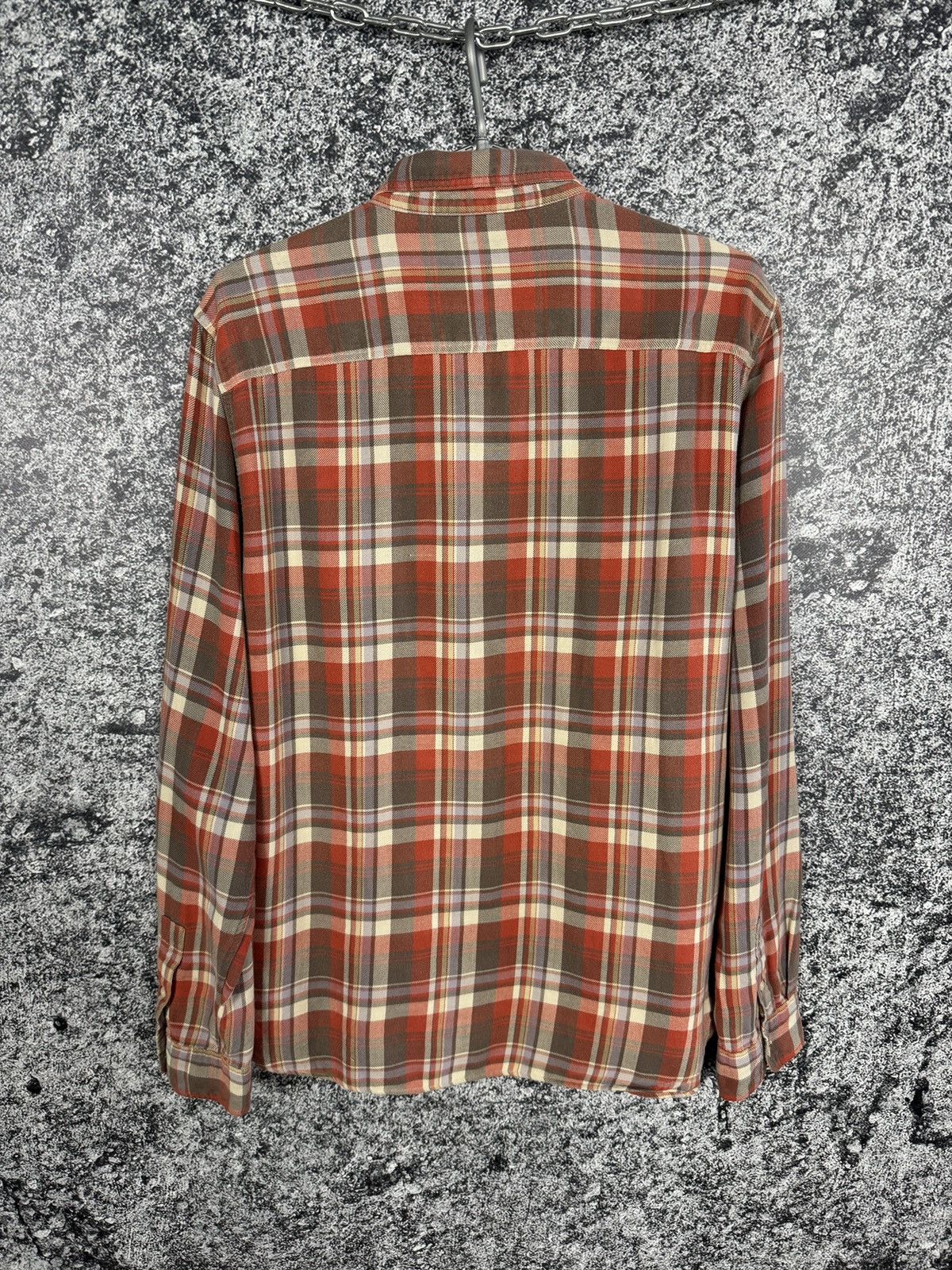 Allsaints Allsaints Gotland Long Sleeve Plaid Shirt Button Up Size L Size US L / EU 52-54 / 3 - 8 Thumbnail