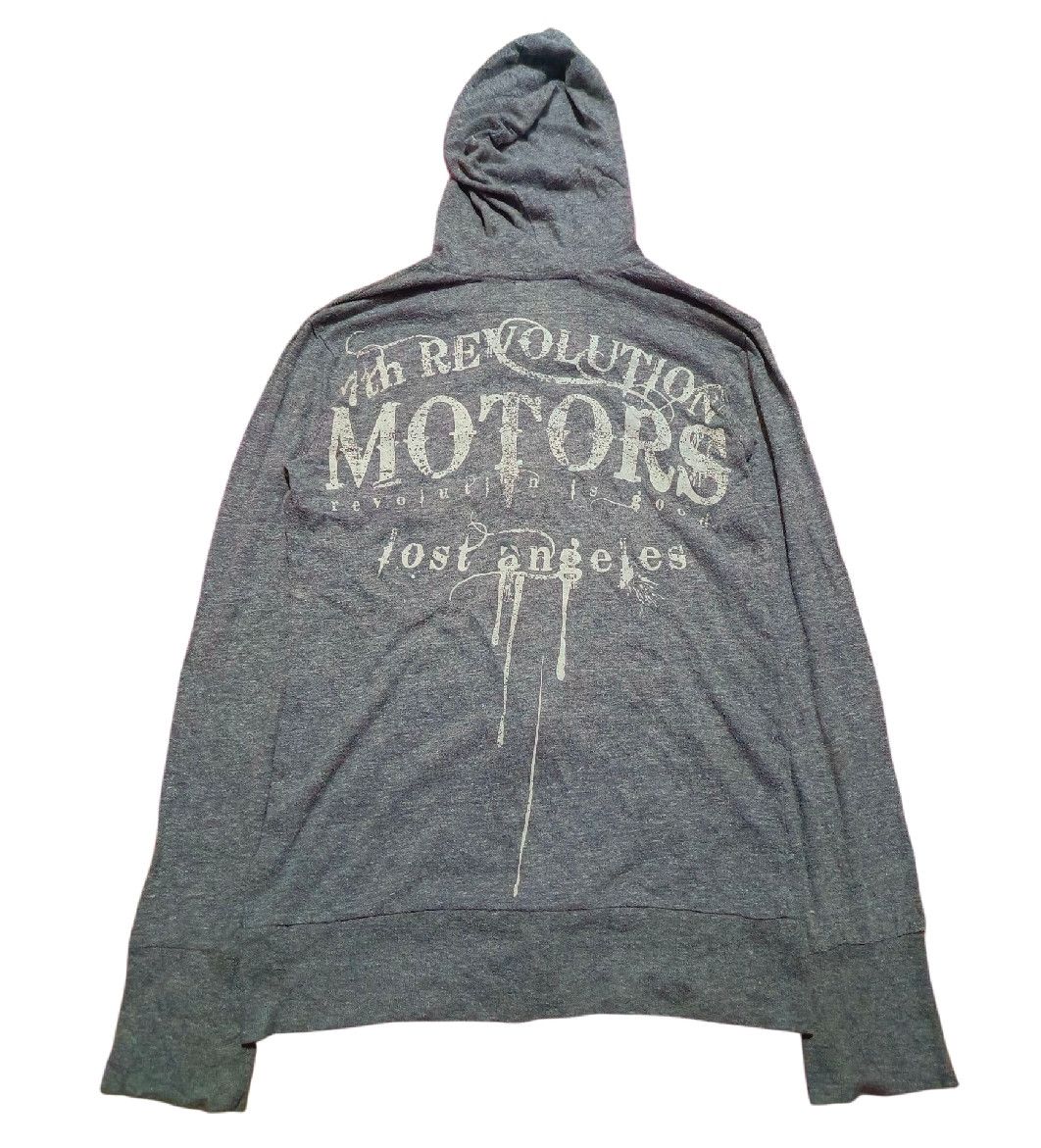14th Addiction × Beauty Beast × Hysteric Glamour 00's 7th Revolution Motors Lost Angeles Zippers Soft Hoodie Size US S / EU 44-46 / 1 - 1 Thumbnail