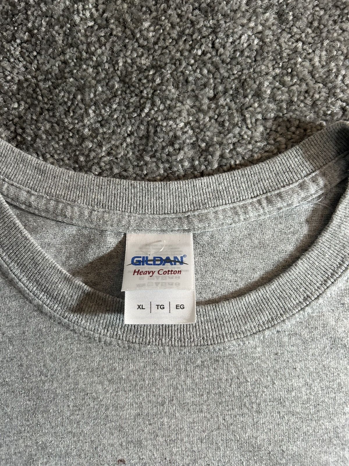 Gildan Vintage 1990s heavy cotton baseball kids tee Size US XL / EU 56 / 4 - 2 Thumbnail