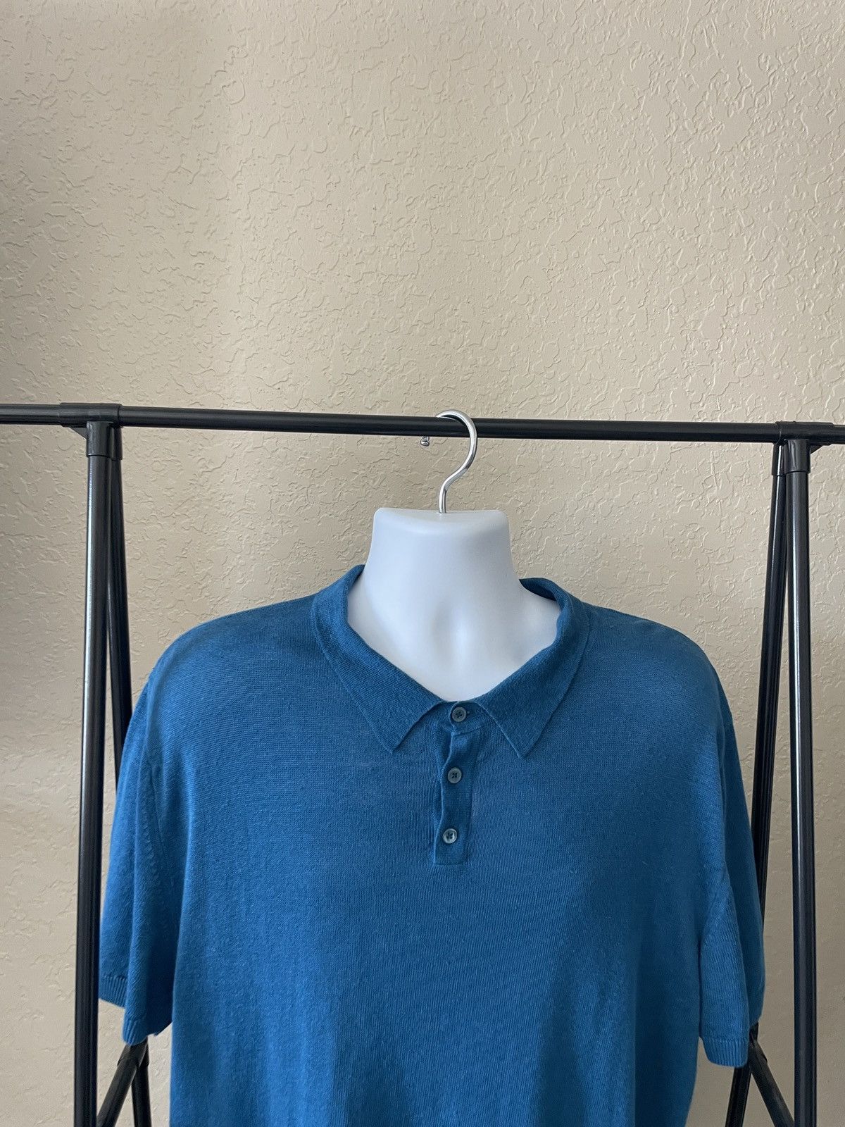 Timothy Everest Linen 3 Button Polo Knit Size US XL / EU 56 / 4 - 2 Thumbnail