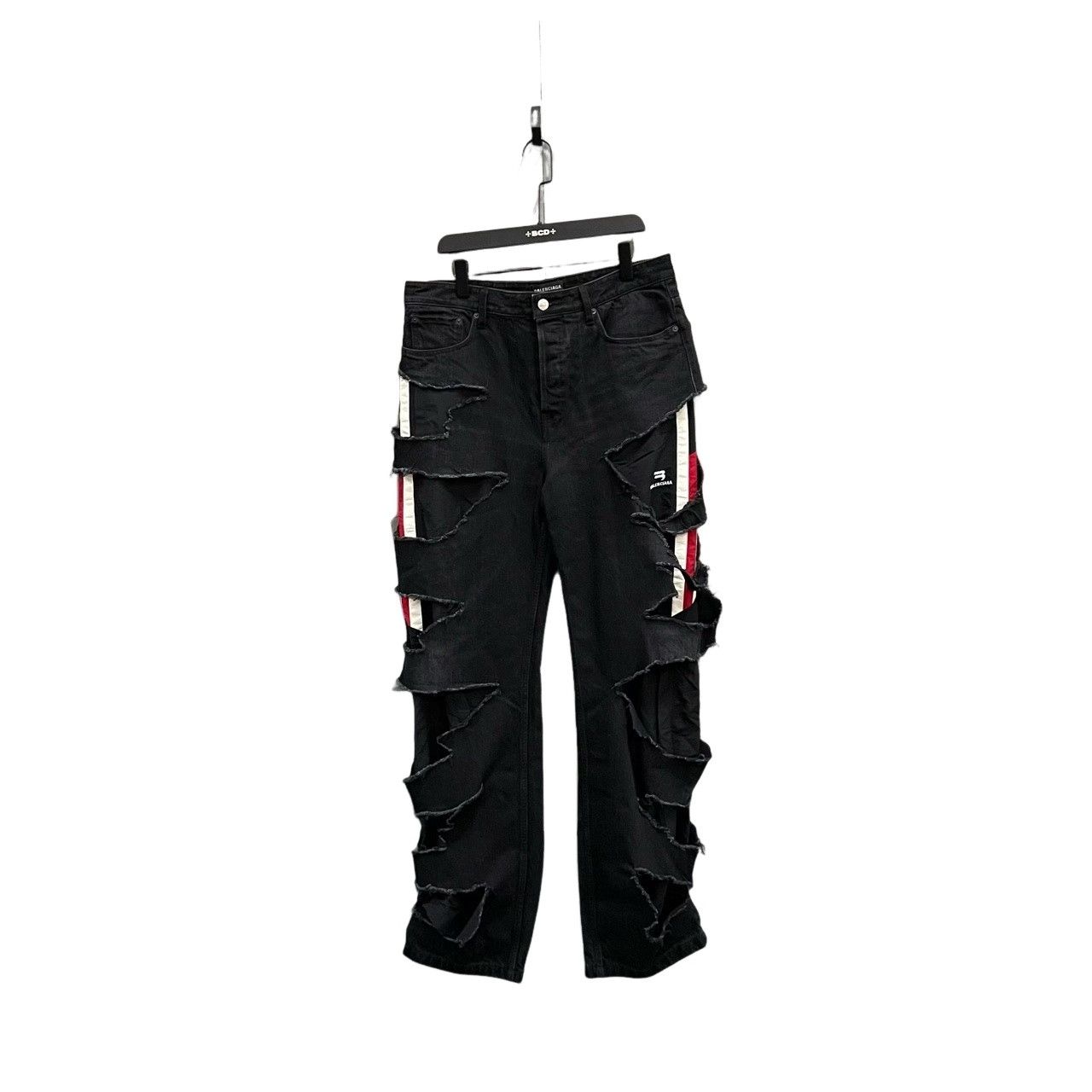 Balenciaga Balenciaga Distressed Denim Jeans XL Size US 36 / EU 52 - 1 Thumbnail