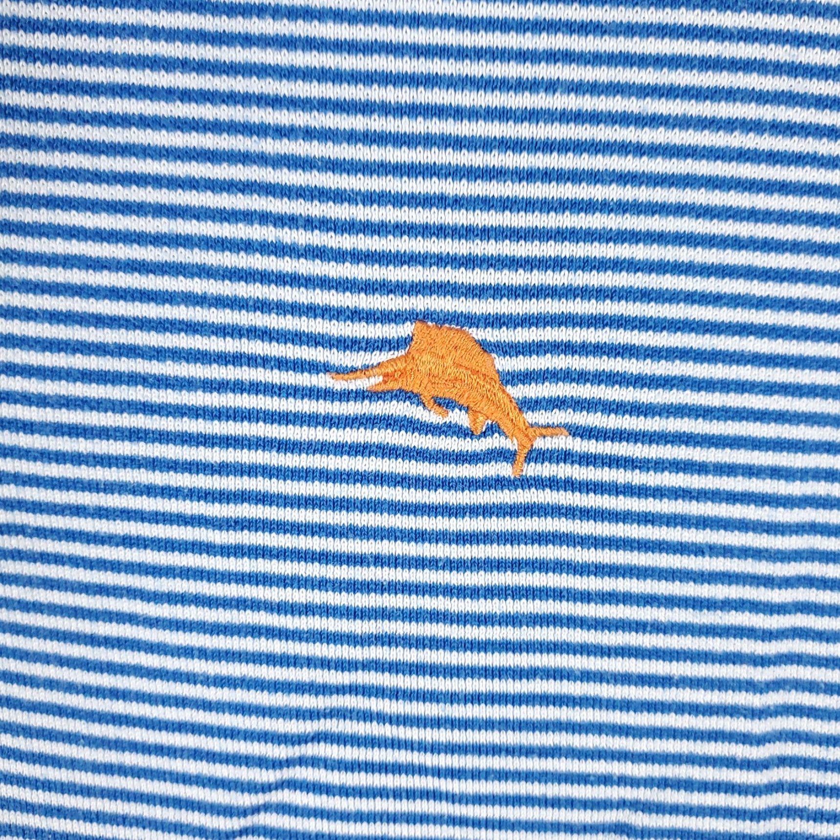 Tommy Bahama Tommy Bahama Polo Shirt Mens XL Blue White Striped Short Sleeve Polo Shirt Mens XL Blue White Striped Casual Classic Preppy Size US XL / EU 56 / 4 - 3 Thumbnail