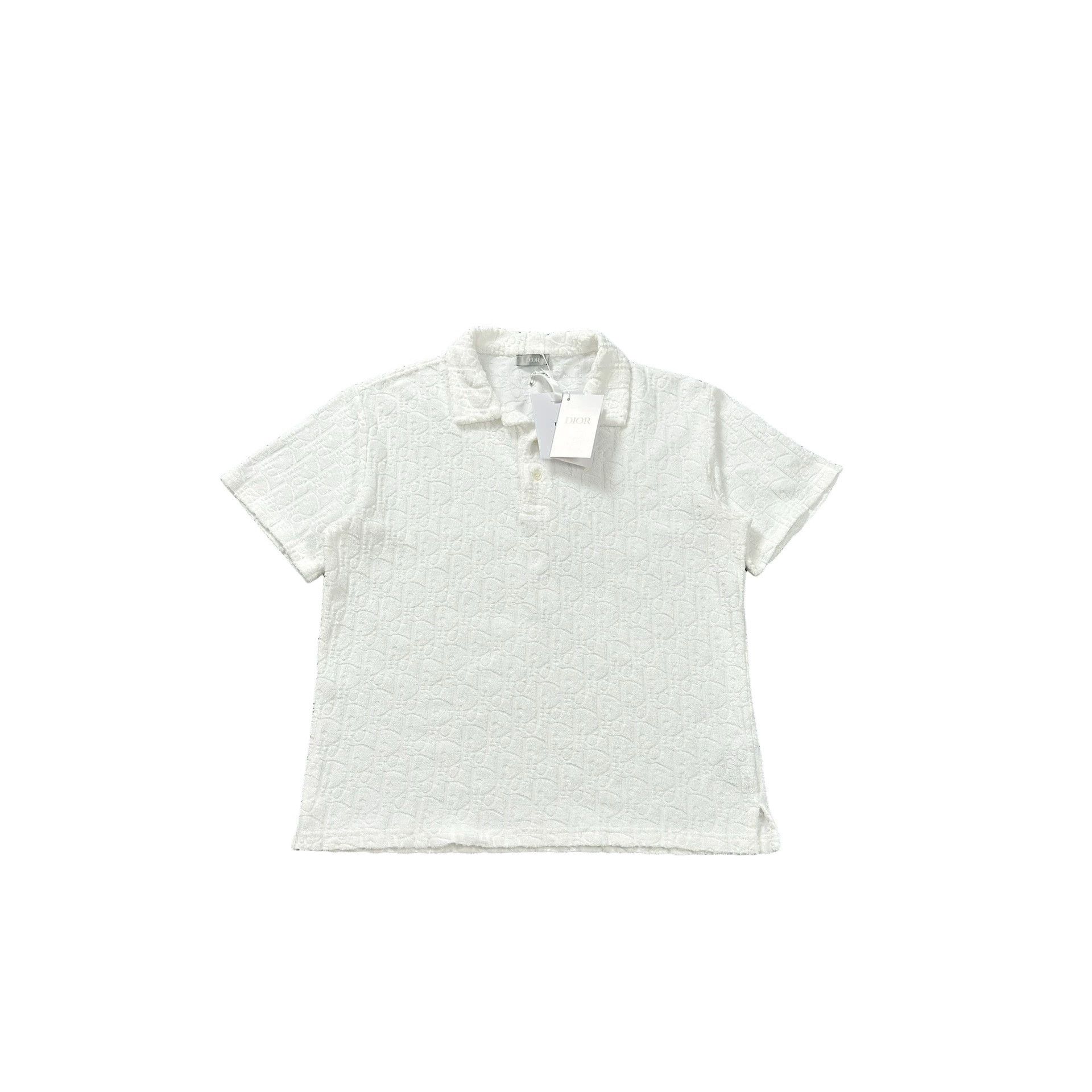 Dior Dior Homme SS06 Black Polo Shirt Rhinestones in size S | Grailed
