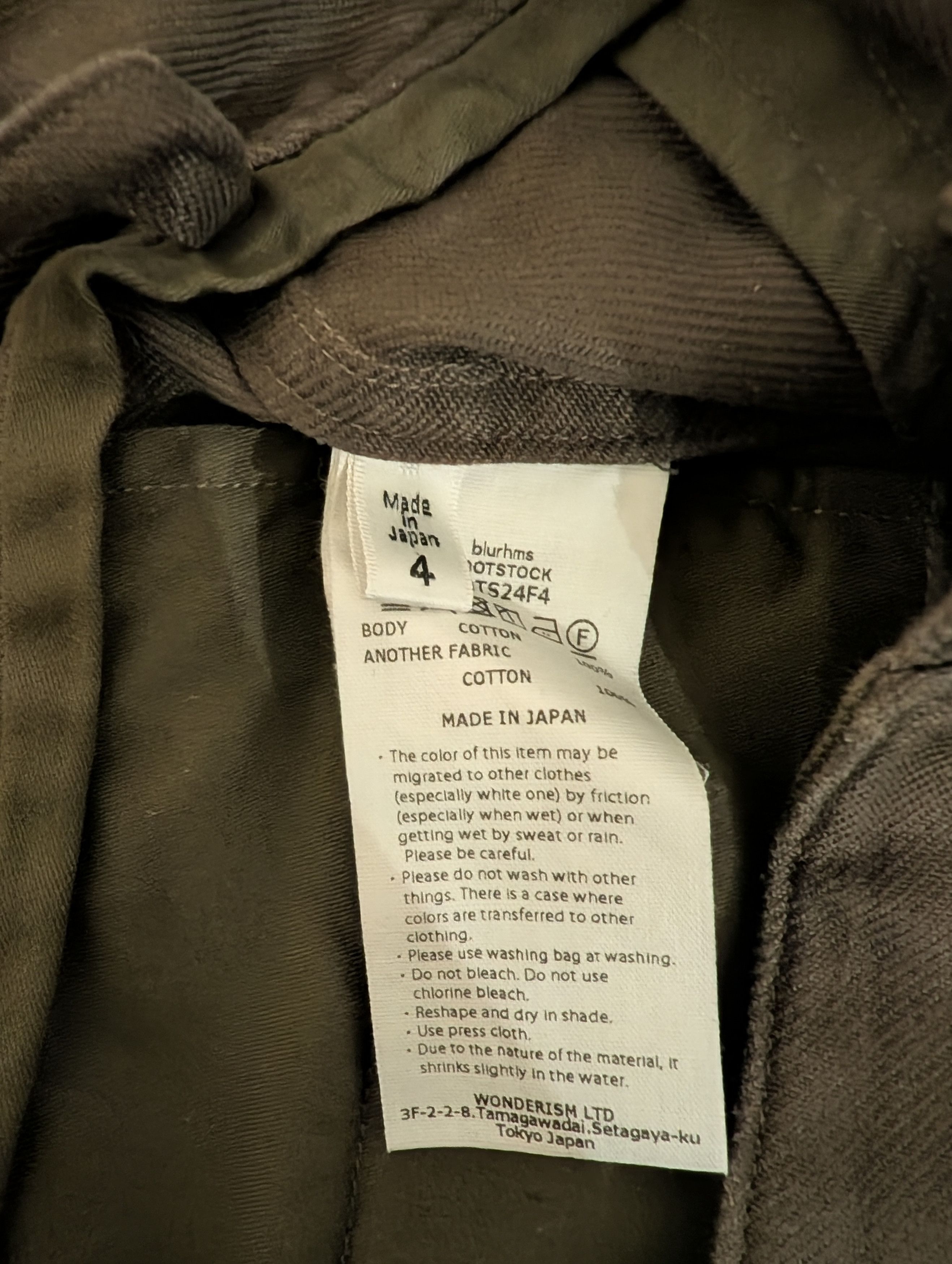 blurhms Rootstock M-47 Cargo Pants Size US 34 / EU 50 - 4 Thumbnail