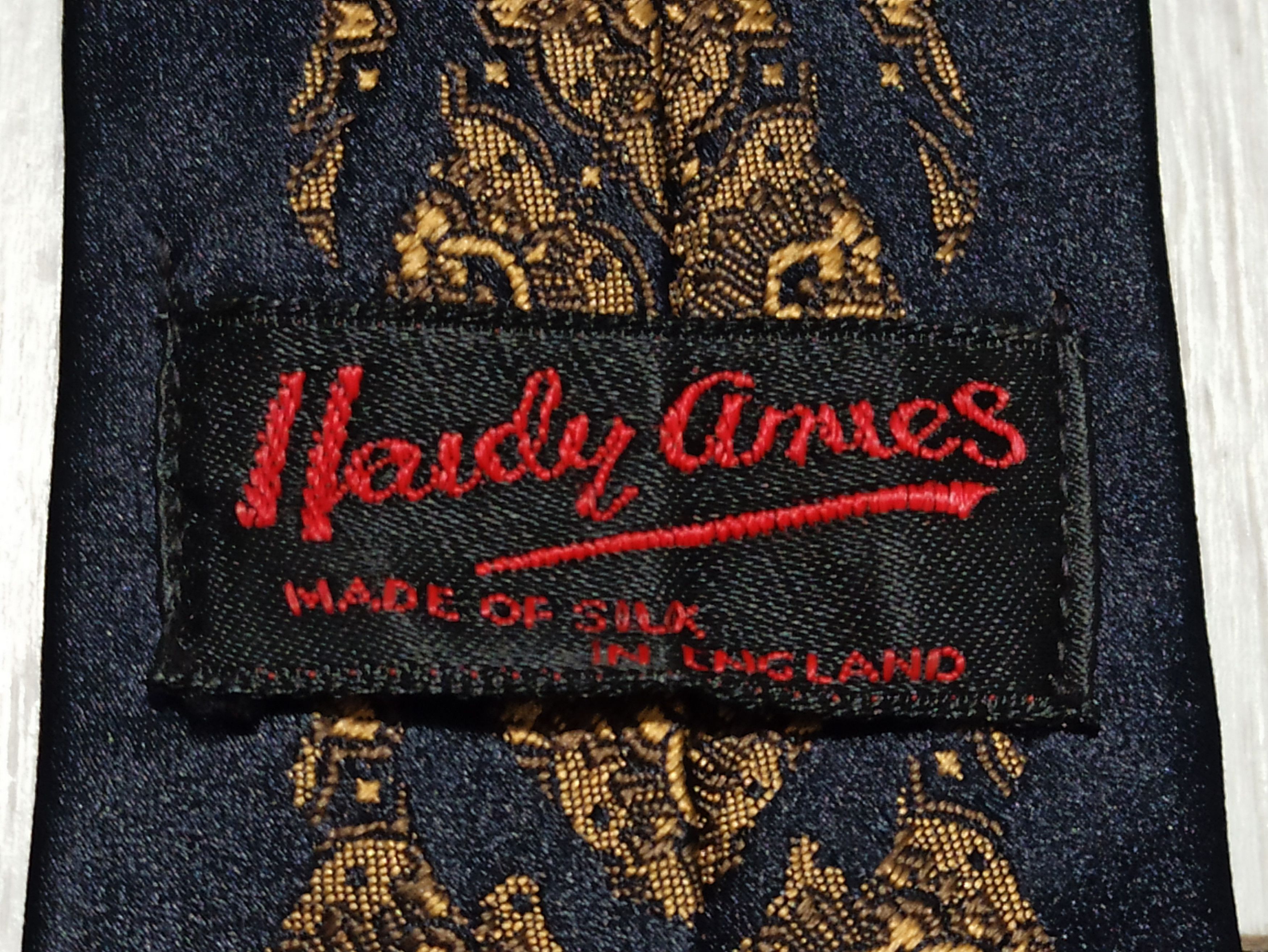 Hardy Amies Hardy Amies London Vintage Silk Tie Size ONE SIZE - 2 Thumbnail