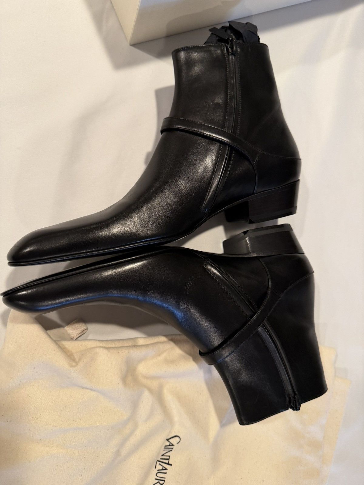 Saint Laurent Paris Saint laurent mens augustin boots 42/9. $1700 Size US 9 / EU 42 - 4 Thumbnail