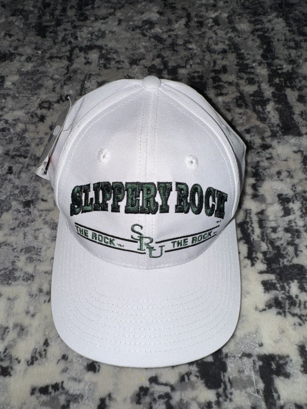 Logo Athletic Slippery Rock SRU The Rock Logo Athletics Snap Back hat Size ONE SIZE - 1 Thumbnail