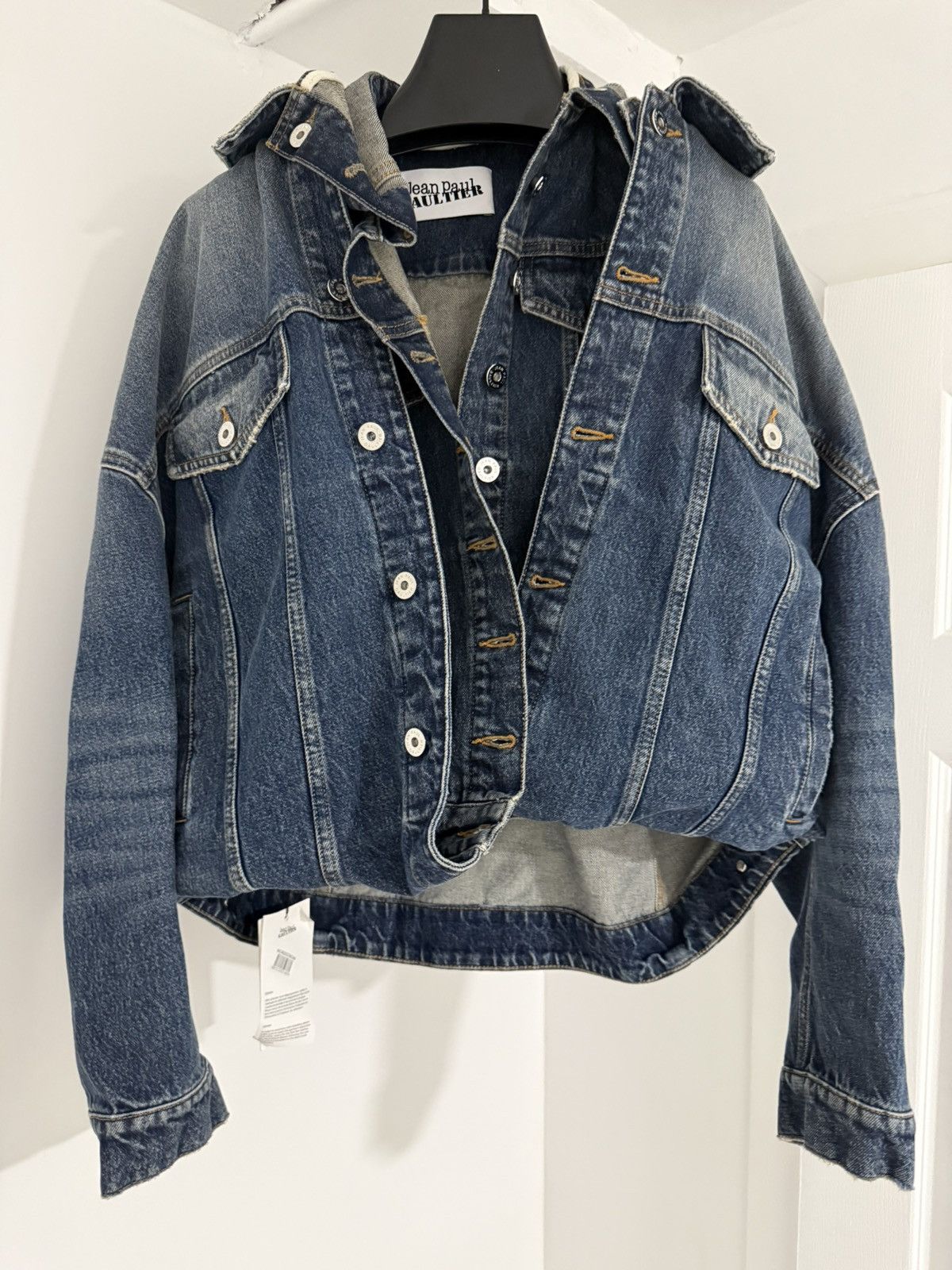 Jean Paul Gaultier Jean paul Gaultier Layered jacket size XS Size XS / US 0-2 / IT 36-38 - 1 Thumbnail