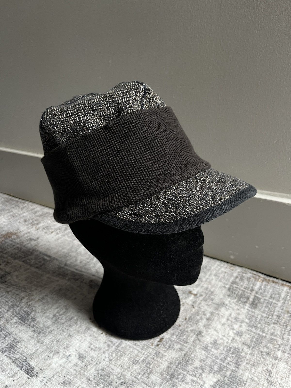 Kapital Kapital Grey Knitted Hat (unisex) Size ONE SIZE - 5 Thumbnail