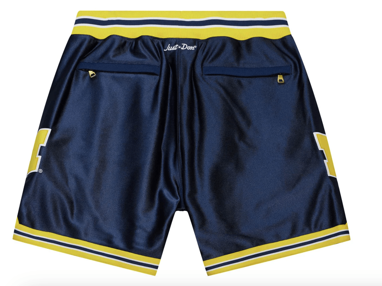 Just Don × Mitchell & Ness Michigan Wolverines 1991 NCAA Shorts Just Don New w/ Tags Size US 30 / EU 46 - 9 Thumbnail