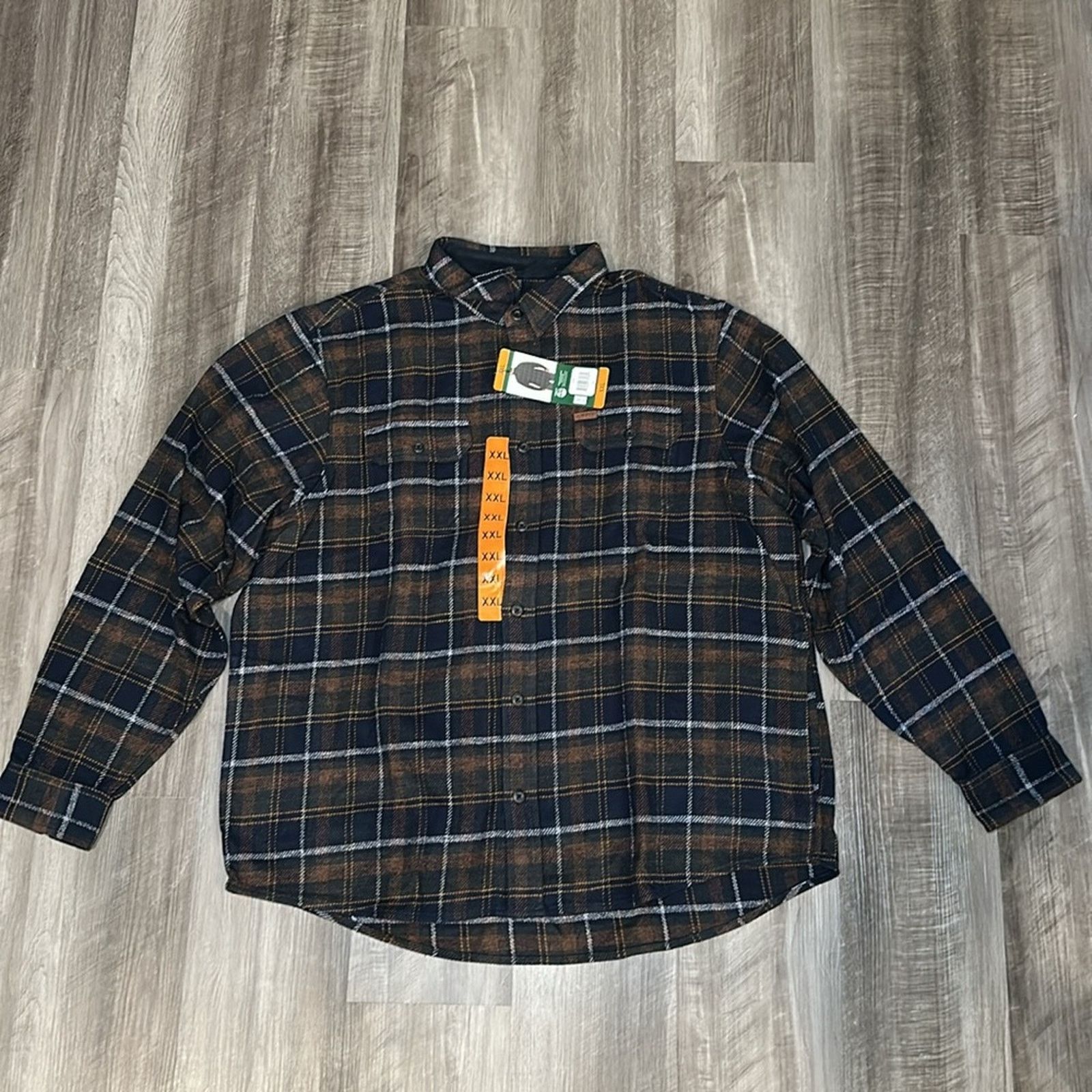 Orvis Orvis Heavy Flannel Long Sleeve Shirt Jacket - 2XL Size US XXL / EU 58 / 5 - 2 Thumbnail