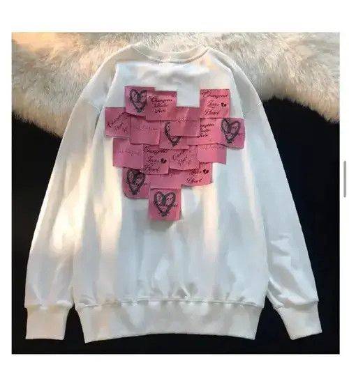 Japanese Brand × Vintage Vintage Streetwear Harajuku Sweaters Korean Size ONE SIZE - 1 Thumbnail