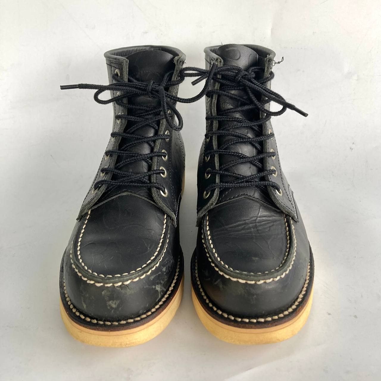 Bape OG 2009 Simple Soldier Black Camo Boots Size US 7.5 / EU 40-41 - 2 Thumbnail