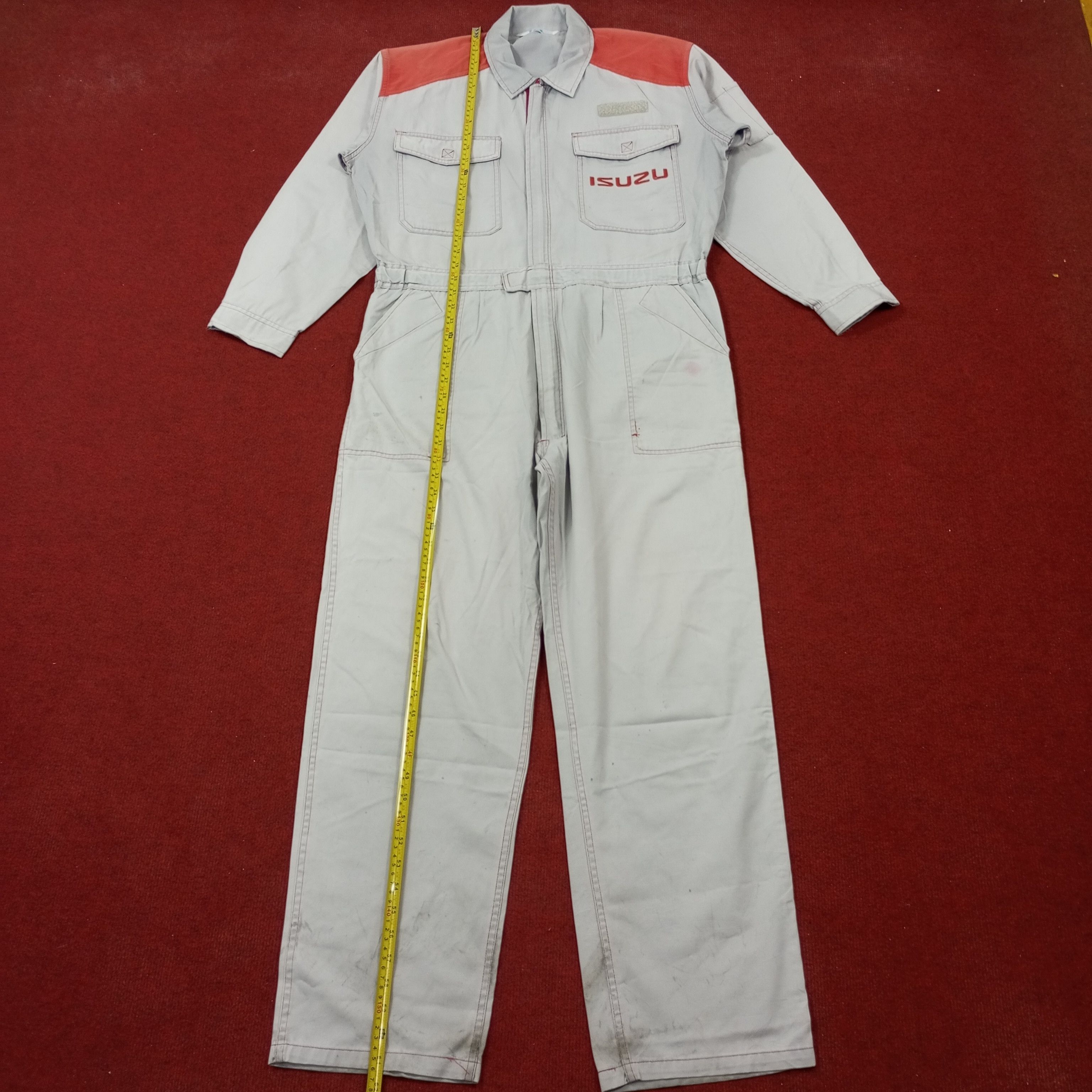 Japanese Brand × Vintage Isuzu Japanese Motorsports Coverall Jacket Size US L / EU 52-54 / 3 - 7 Thumbnail