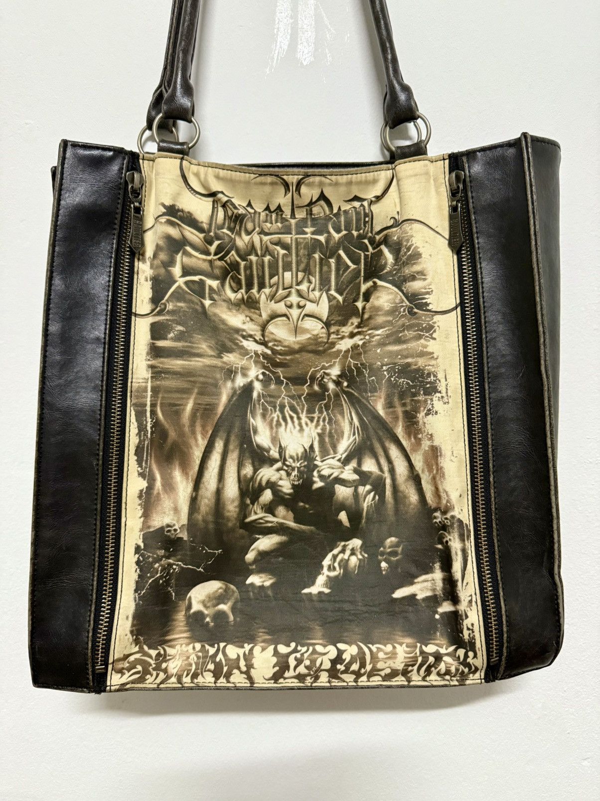 Jean Paul Gaultier Vintage Rare Jean paul gaultier Satan/gargoyle tote bag Size ONE SIZE - 2 Thumbnail