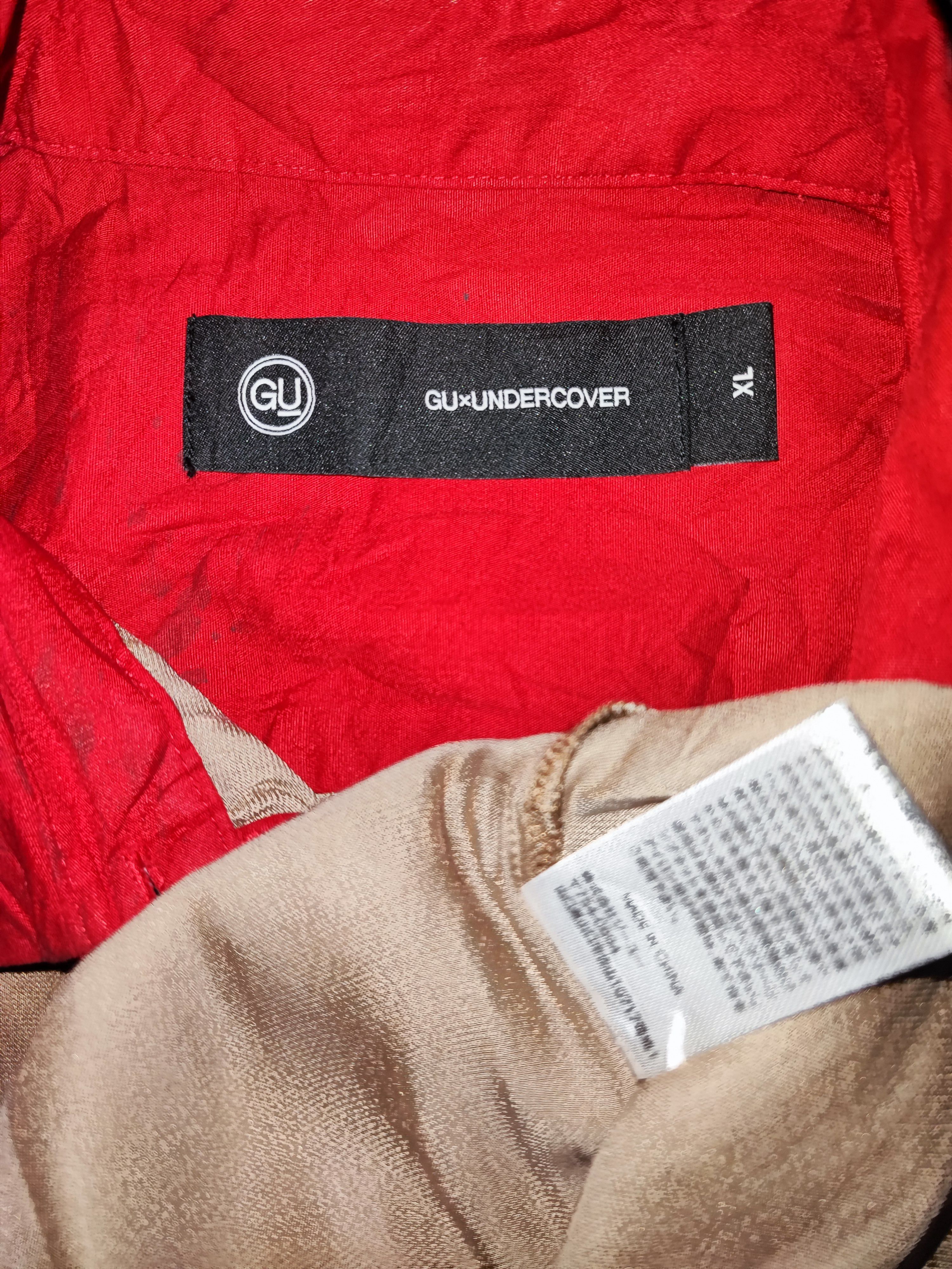 Japanese Brand Gu x undercover satin button shirt up Size US M / EU 48-50 / 2 - 6 Thumbnail