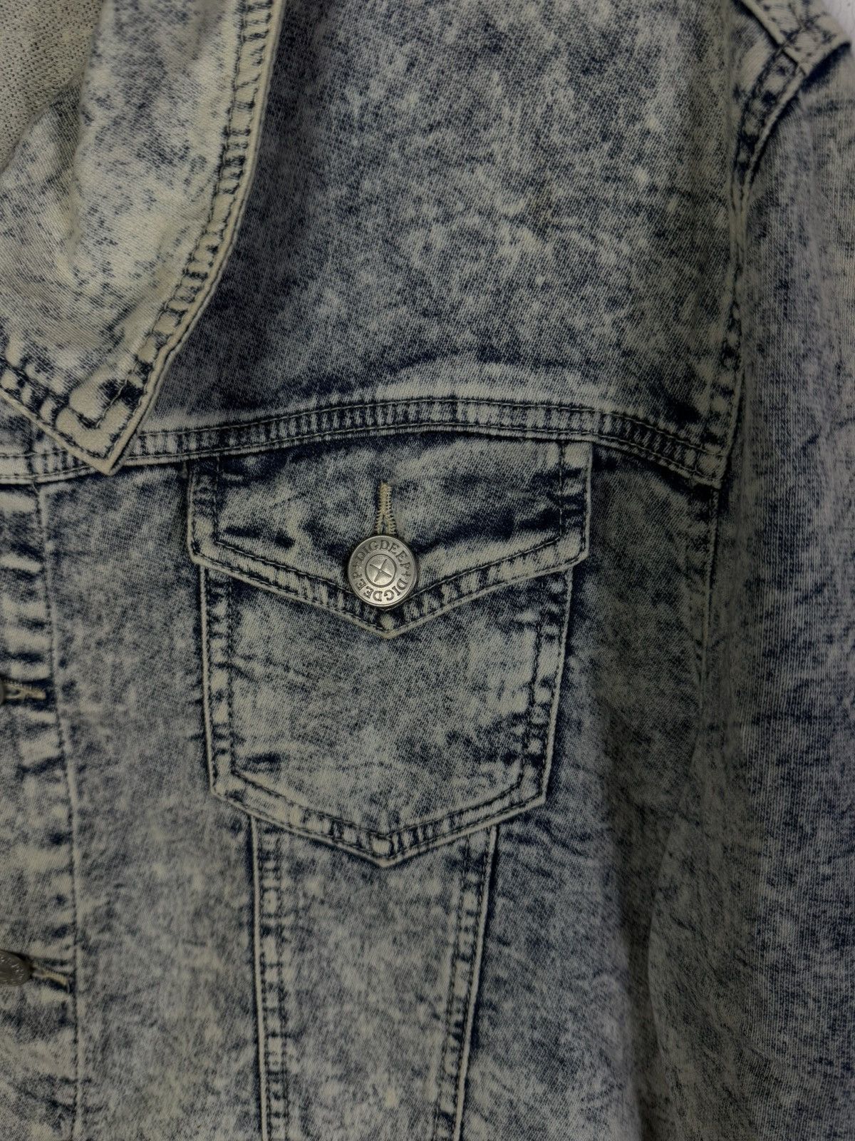 Dig Deep Vintage Dig Deep Acid Wash Denim Trucker Size US XL / EU 56 / 4 - 6 Thumbnail