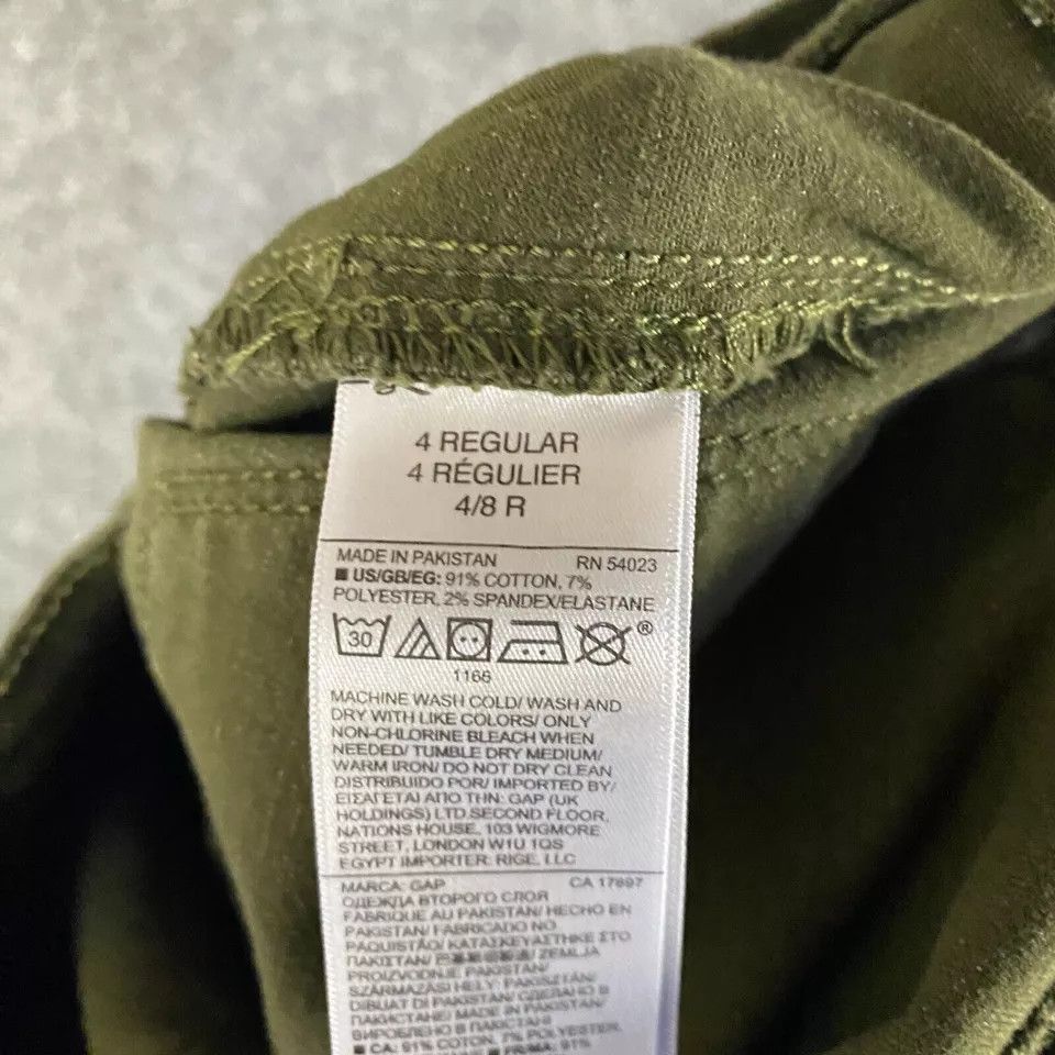 Gap Gap 1969 Jeans Women's Size 27R Easy Legging Denim Green Size 27" / US 4 / IT 40 - 7 Thumbnail