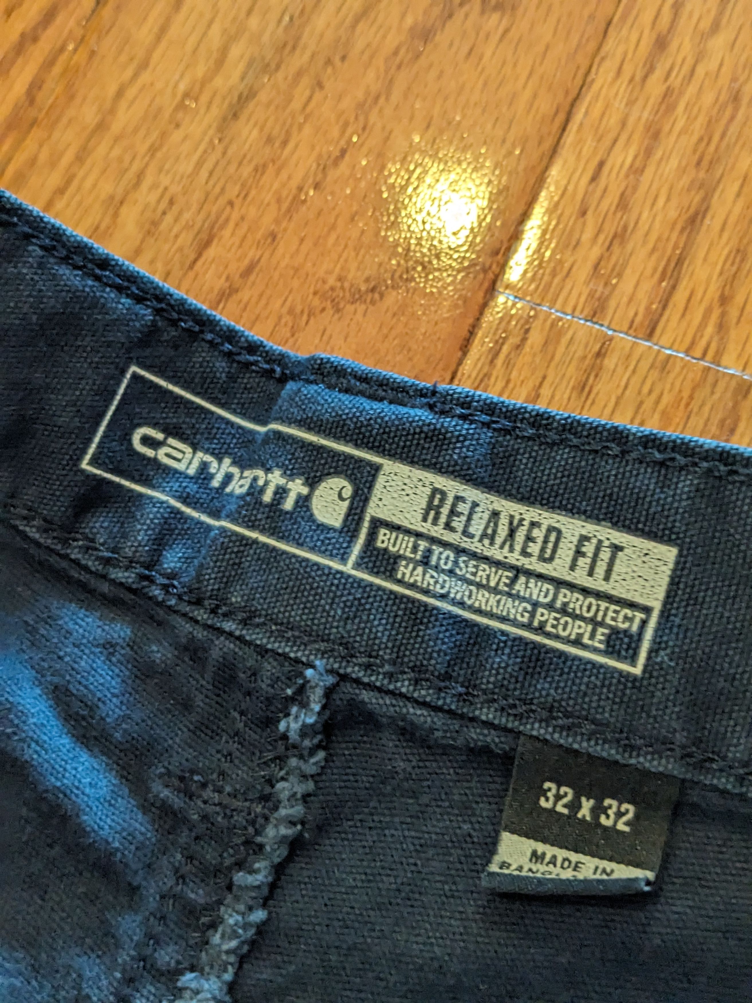 Carhartt Carhartt Blue Relaxed Fit 32x32 Pants Size US 32 / EU 48 - 4 Thumbnail
