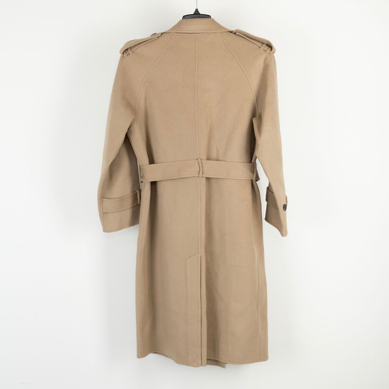 The Kooples The Kooples Wool Blend Double Face Long Coat Beige Size 1/S Size S / US 4 / IT 40 - 3 Thumbnail