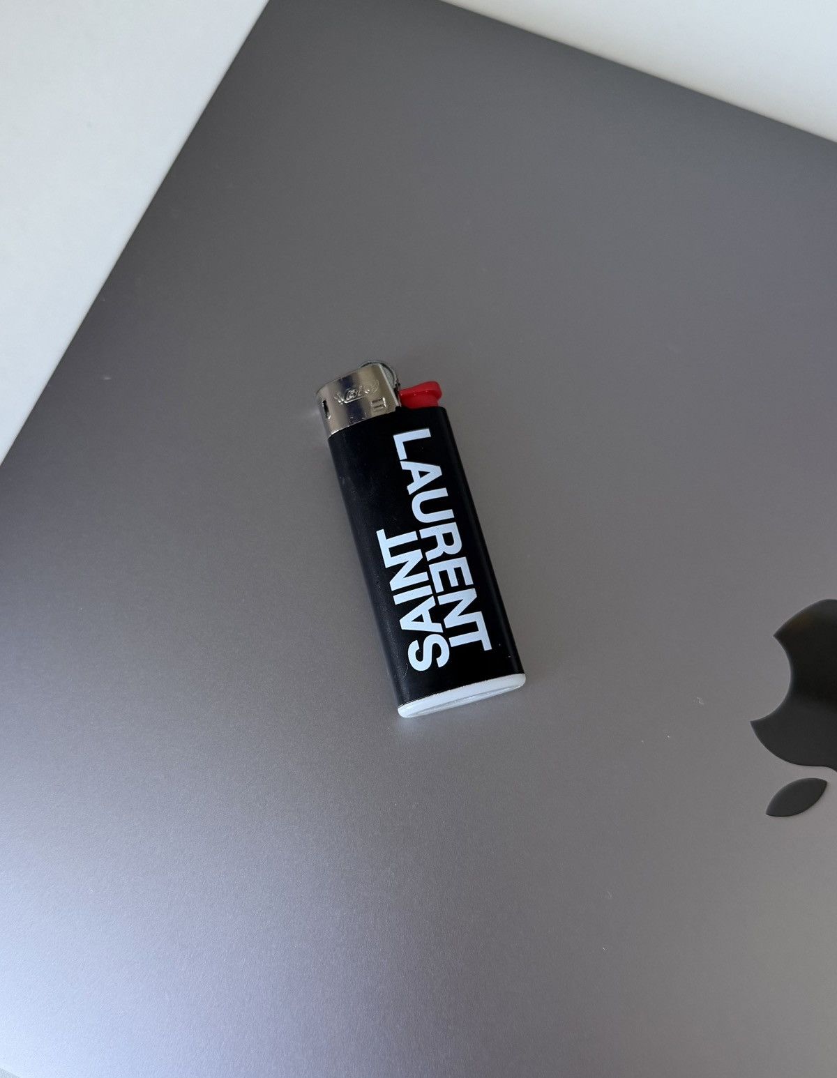 Saint Laurent Paris Saint Laurent Lighter - “Saint Laurent” Black Size ONE SIZE - 3 Thumbnail