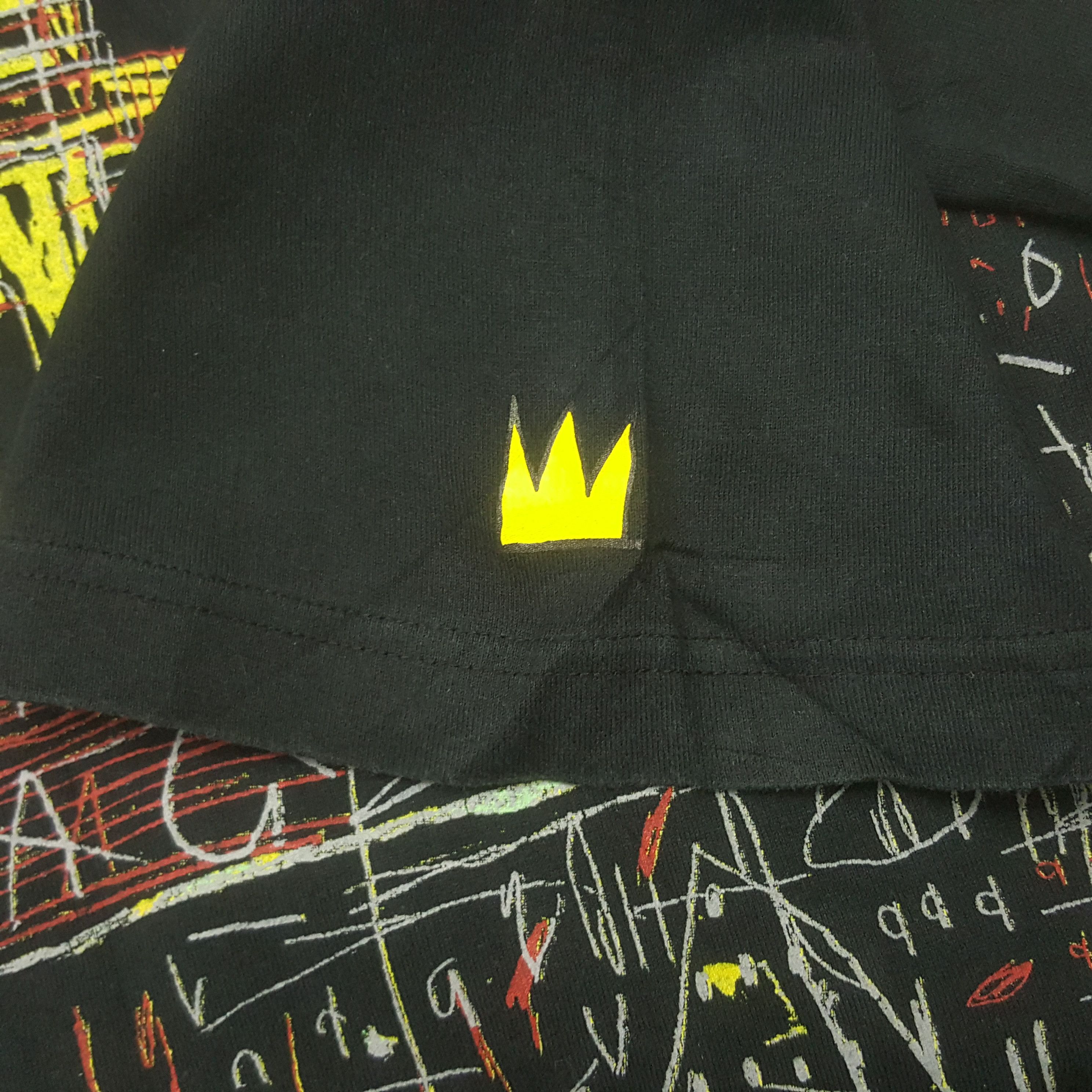 Vintage Jean Michel Basquiat Rare Art Design Tshirt