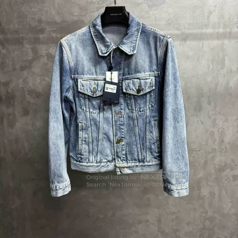 Louis Vuitton Louis Vuitton Blue casual denim jacket Size US S / EU 44-46 / 1 - 1 Thumbnail