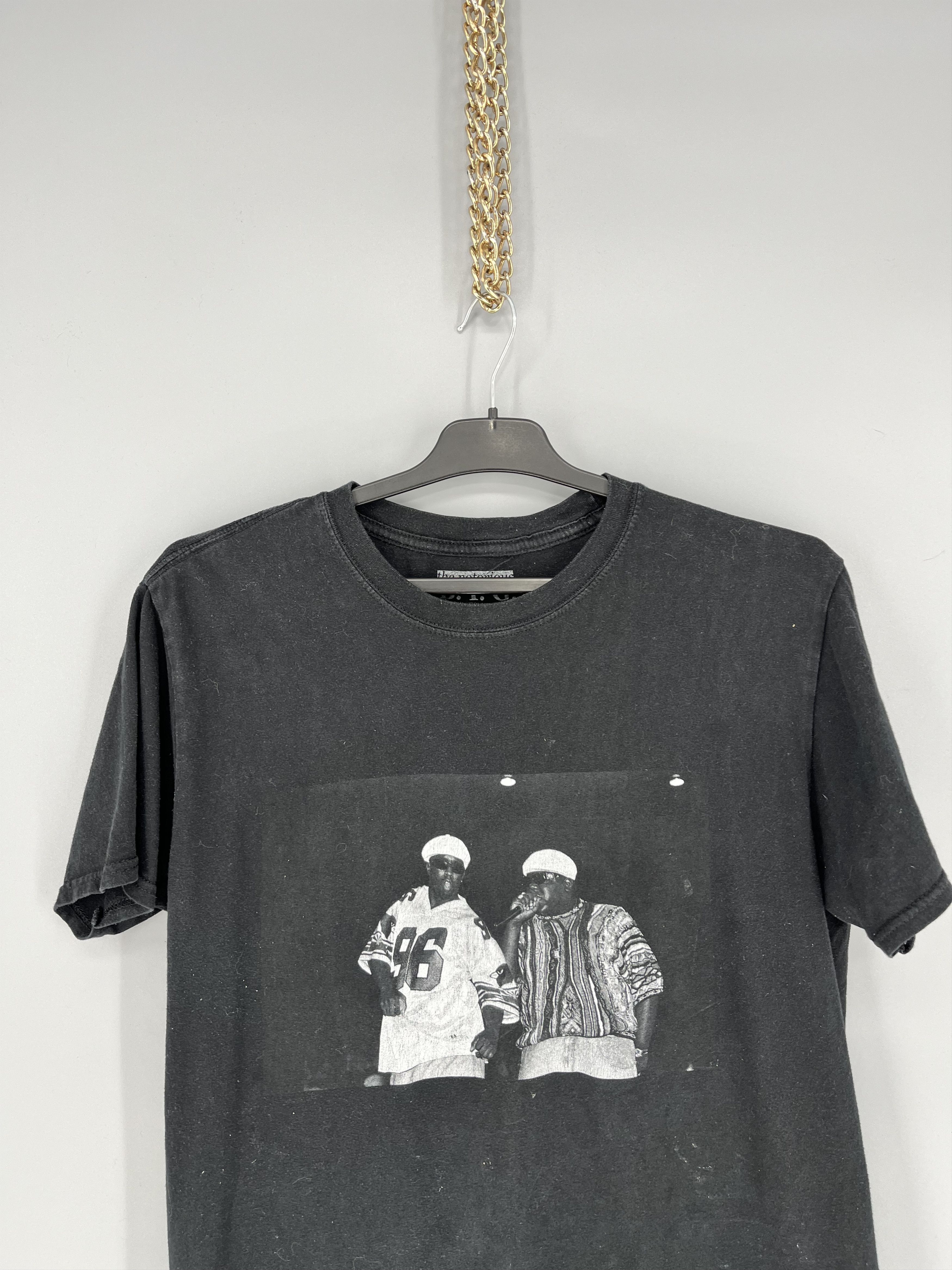 Rap Tees Vintage Notorious Big Trust Nobody Black Tee Shirt Size US M / EU 48-50 / 2 - 6 Thumbnail