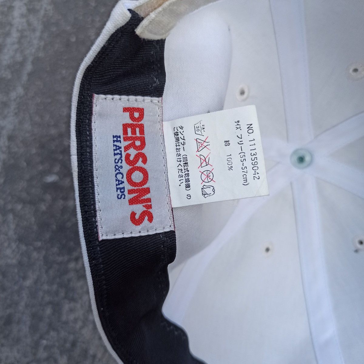 Japanese Brand × PERSON'S Simple luxury persons hat Size ONE SIZE - 16 Thumbnail