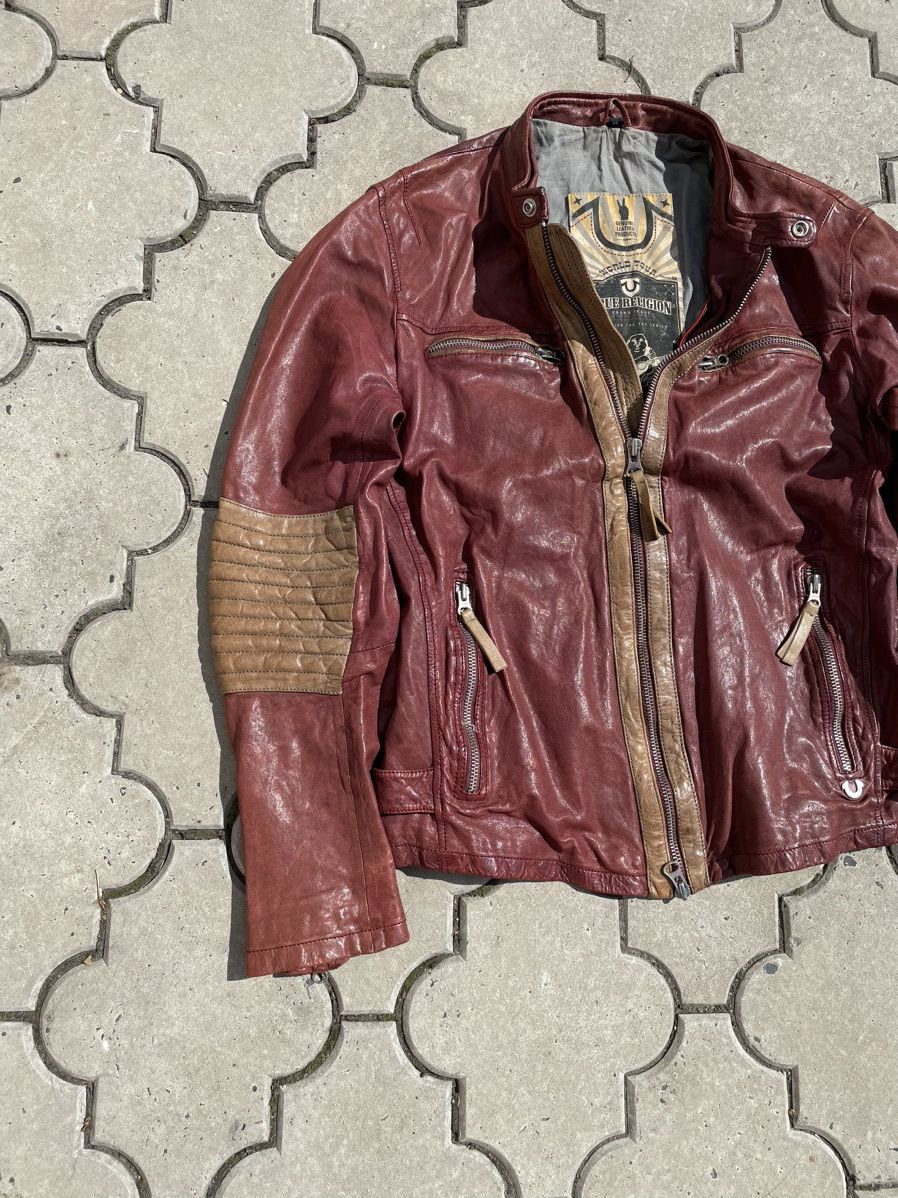 True Religion True Religion Leather Jacket Size US M / EU 48-50 / 2 - 3 Thumbnail