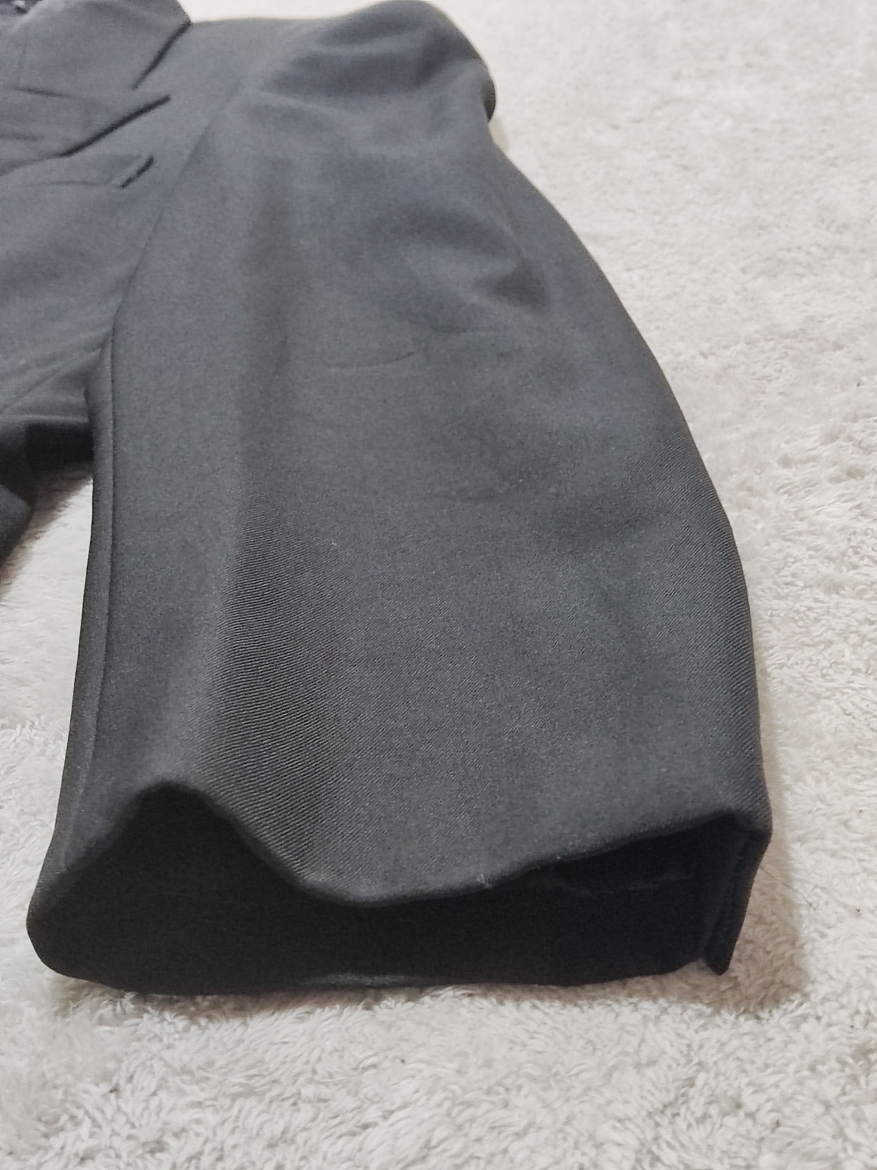 Pierre Cardin Vintage Pierre Cardin JDM Double Breasted Wool Blazer Black Size 44S - 5 Thumbnail