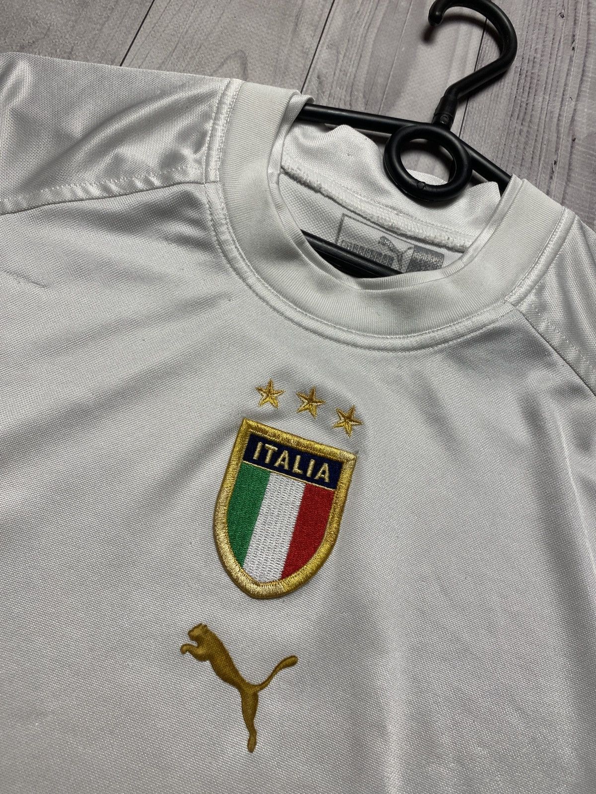 Vintage Vintage Italy 🇮🇹 central logo jersey Italia rare Size US L / EU 52-54 / 3 - 4 Thumbnail