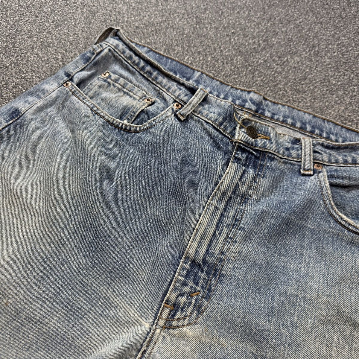 Engineered Garments × Levi's Vintage 1996 Levis 512 Faded Baggy Grunge Denim Jeans y2k Size US 36 / EU 52 - 12 Thumbnail