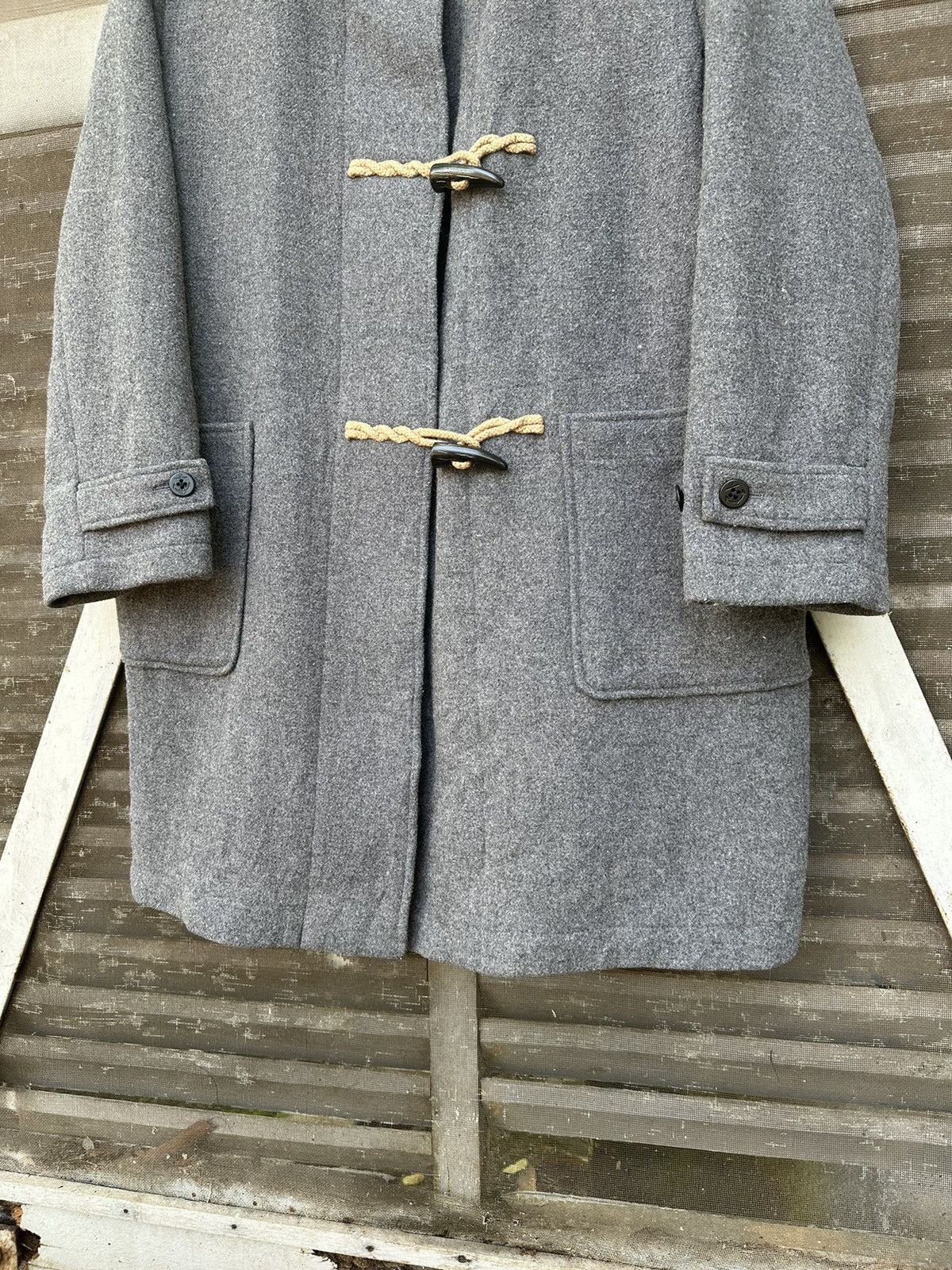 Japanese Brand 👹UNIQLO INES DE LA FRESSANGE 100% WOOL DUFFLE JACKET Size US XL / EU 56 / 4 - 5 Thumbnail