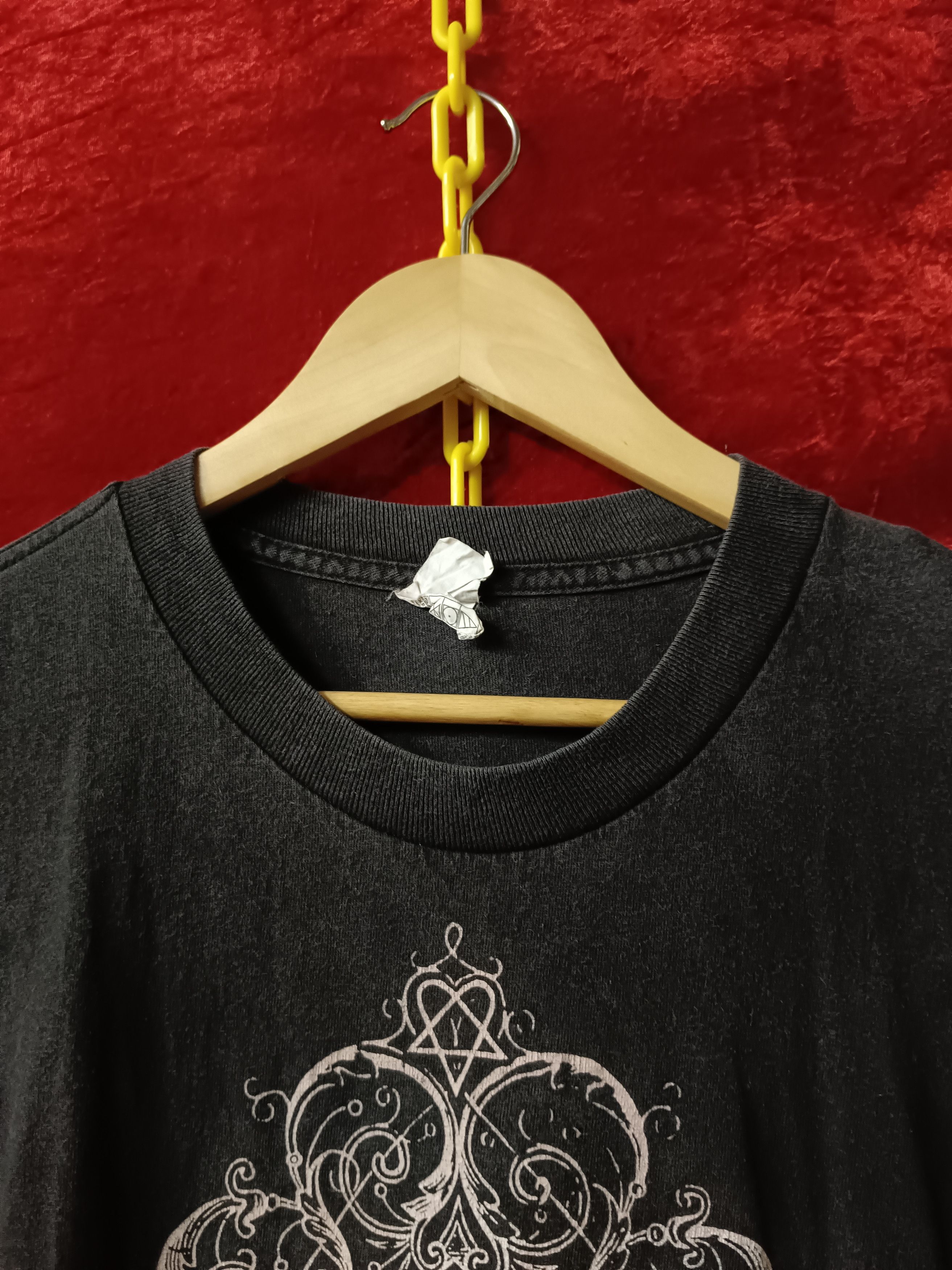 Alstyle × Band Tees × Vintage Finnish Gothic Rock HIM Size US L / EU 52-54 / 3 - 8 Thumbnail