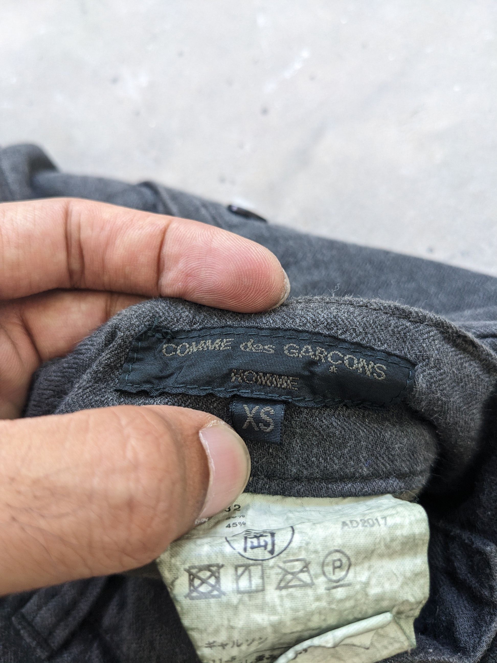 Designer × Japanese Brand Comme Des Garcons Homme Custom Boro Sashiko Pants Size US 28 / EU 44 - 4 Thumbnail