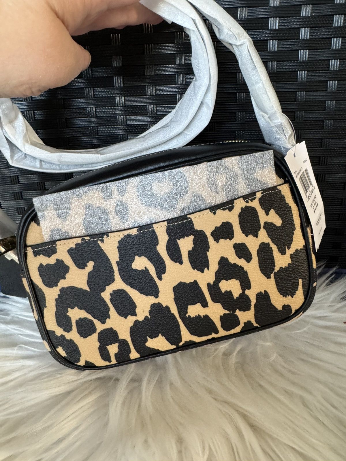 Coach Coach Mini Jamie Camera Bag With Leopard Print cy348 Size ONE SIZE - 7 Thumbnail