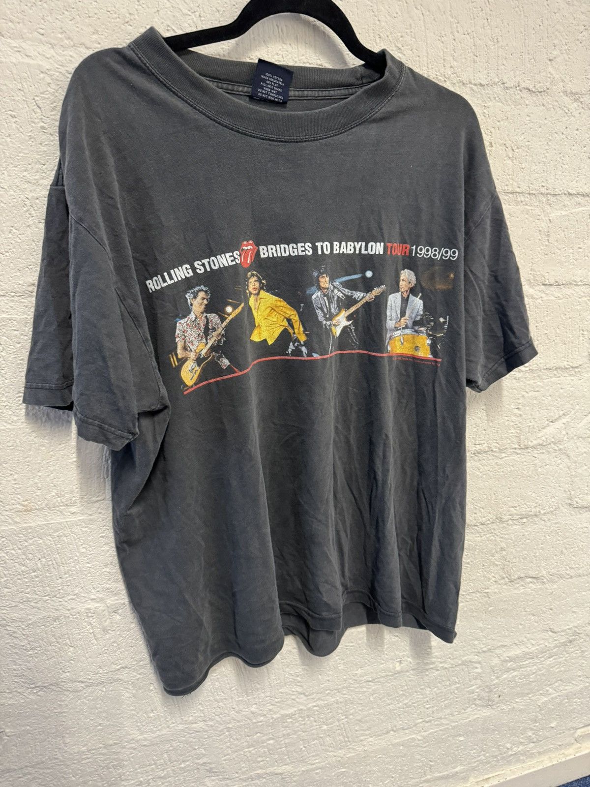 The Rolling Stones Rolling Stones bridges to Babylon European tour 1999 Size US M / EU 48-50 / 2 - 1 Thumbnail