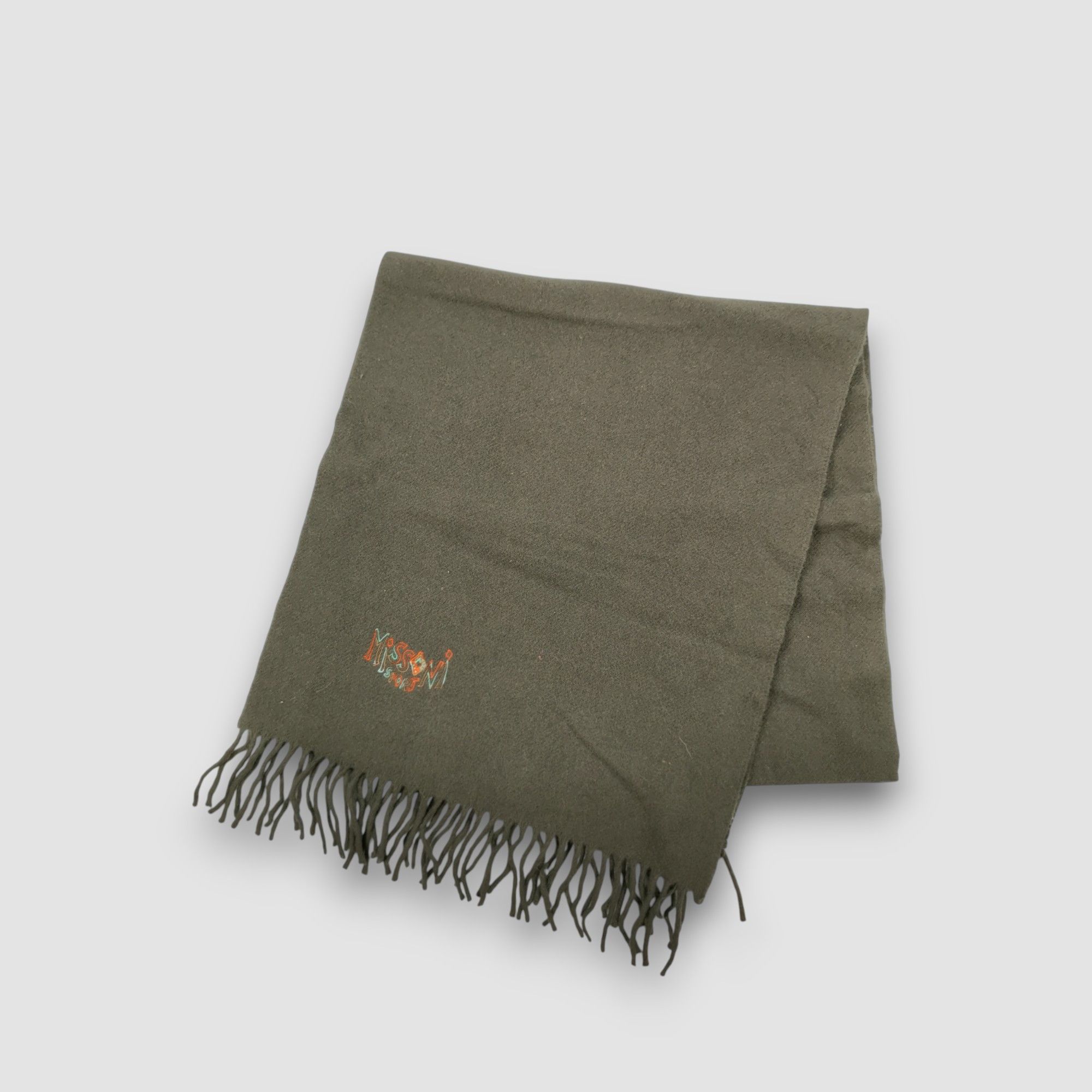 Missoni Vintage Missoni Scarf Wool Cashmere Scarves Size ONE SIZE - 2 Thumbnail