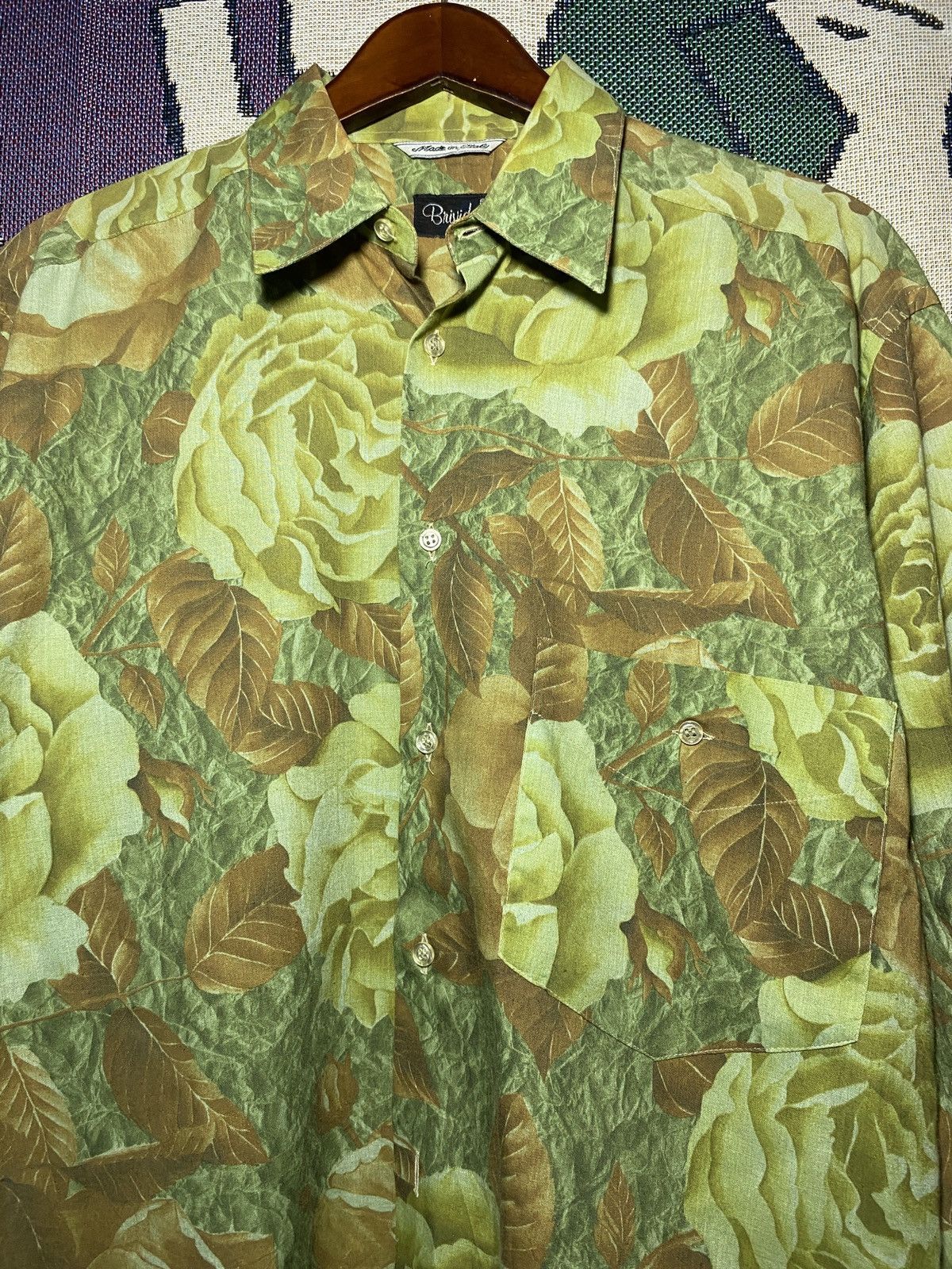 Other Vintage Luxury 80's Milano Rare Flowers Size US L / EU 52-54 / 3 - 2 Thumbnail