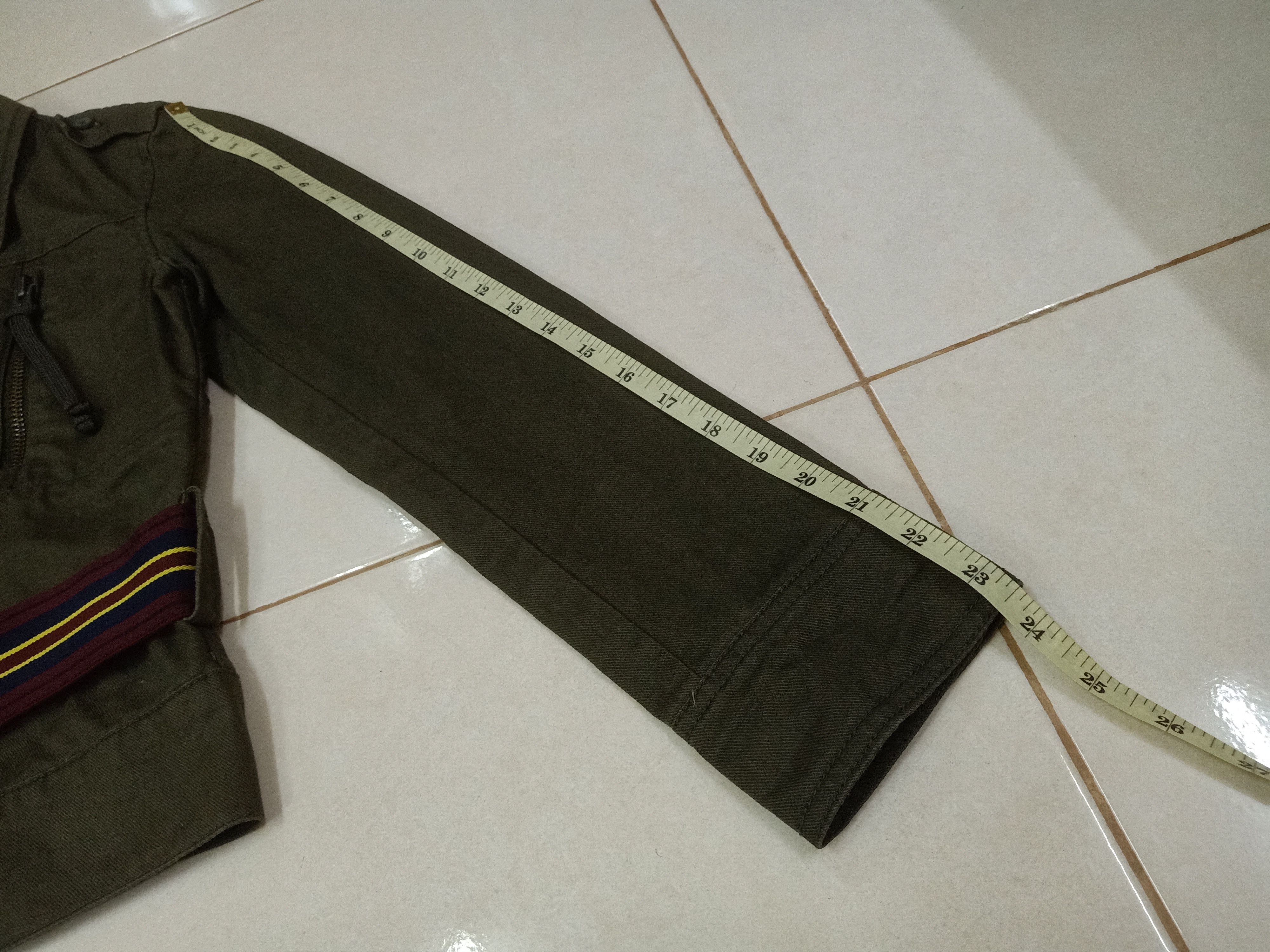 Levi's LEVI'S Positively Superior Green Military S Crop Jacket Size S / US 4 / IT 40 - 14 Thumbnail