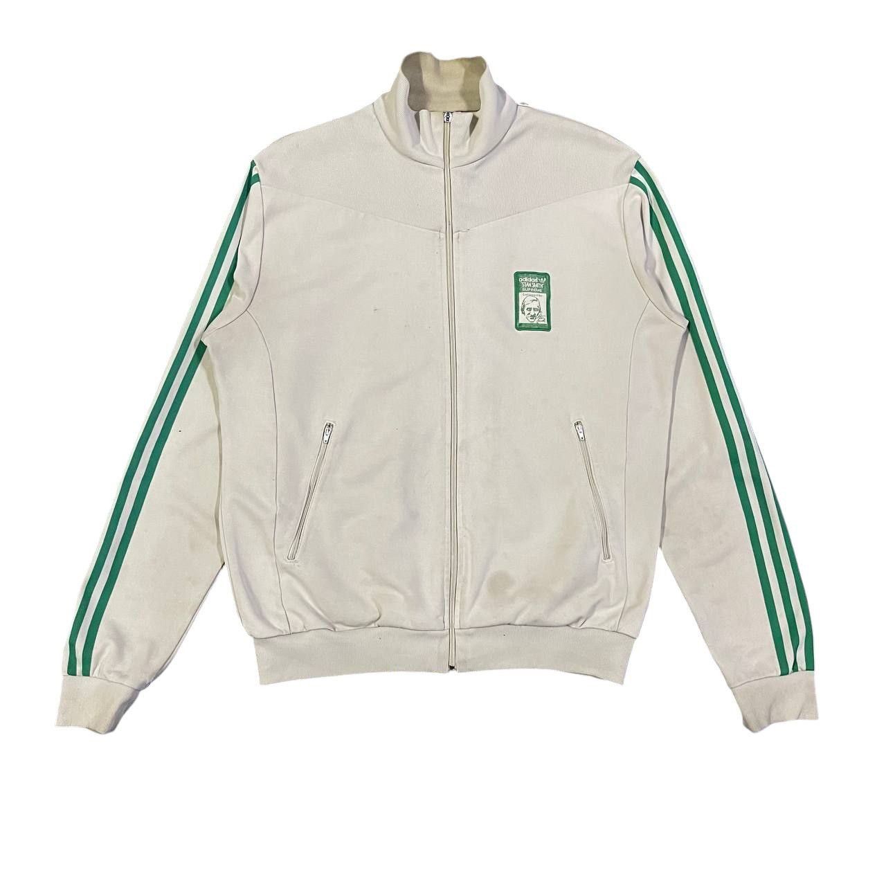 Adidas Vintage Adidas Thrashed Track Jacket Stan Smith Supreme Size US XL / EU 56 / 4 - 1 Thumbnail