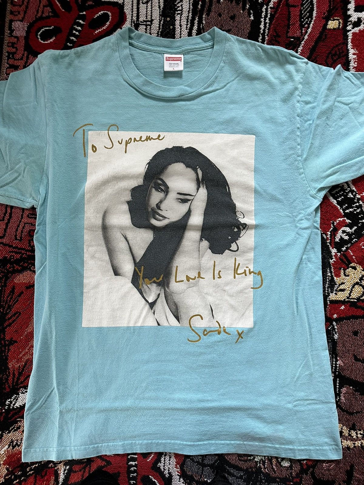 Sade t shirt supreme clearance