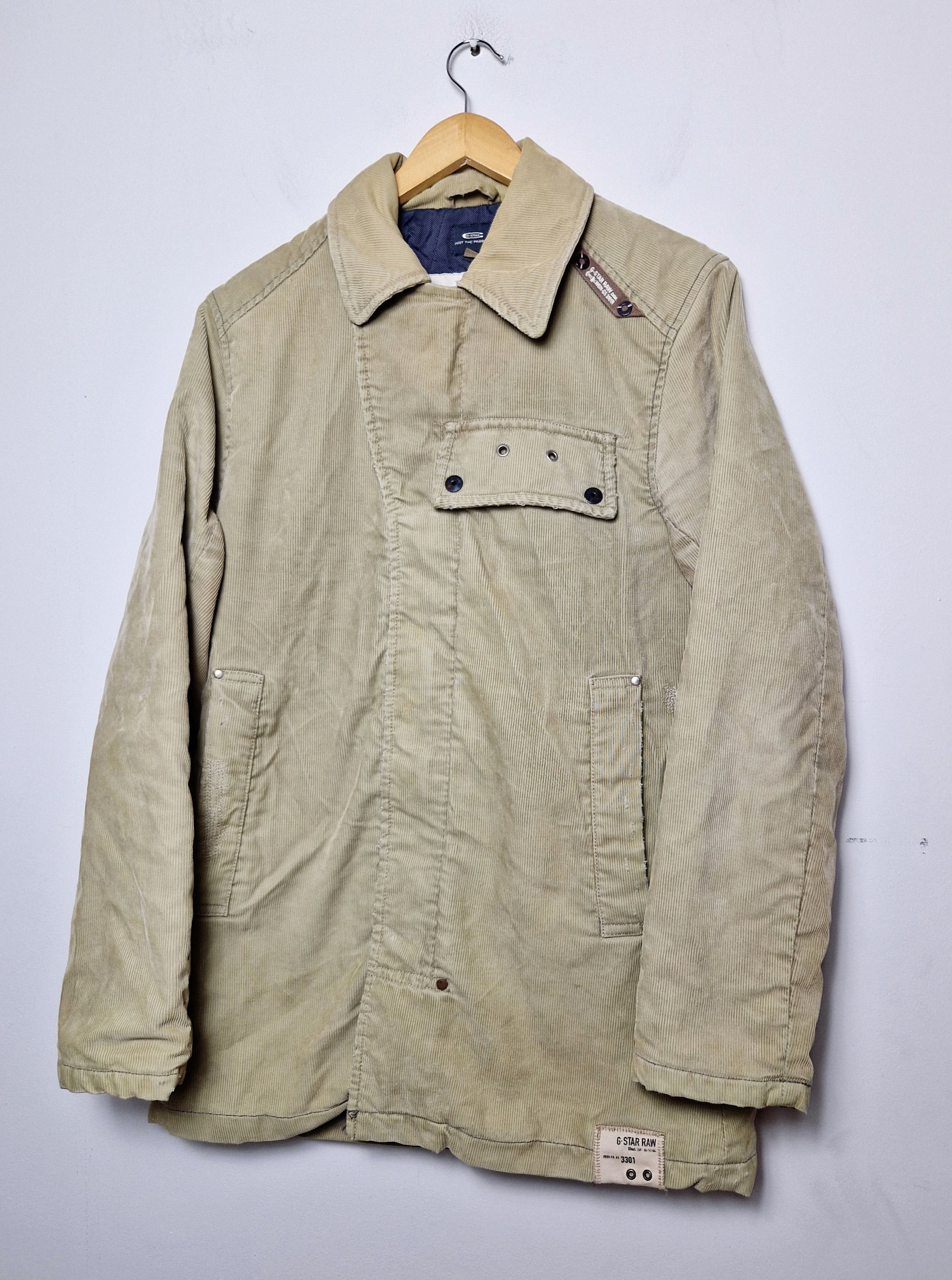 G-Star × Vintage G-Star Raw vintage corduroy jacket Size US L / EU 52-54 / 3 - 1 Thumbnail
