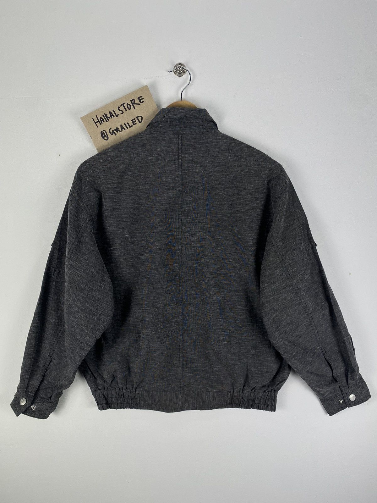 Japanese Brand Vintage 90s Casual Work Zipper Jacket by Current Stage Size US M / EU 48-50 / 2 - 4 Thumbnail