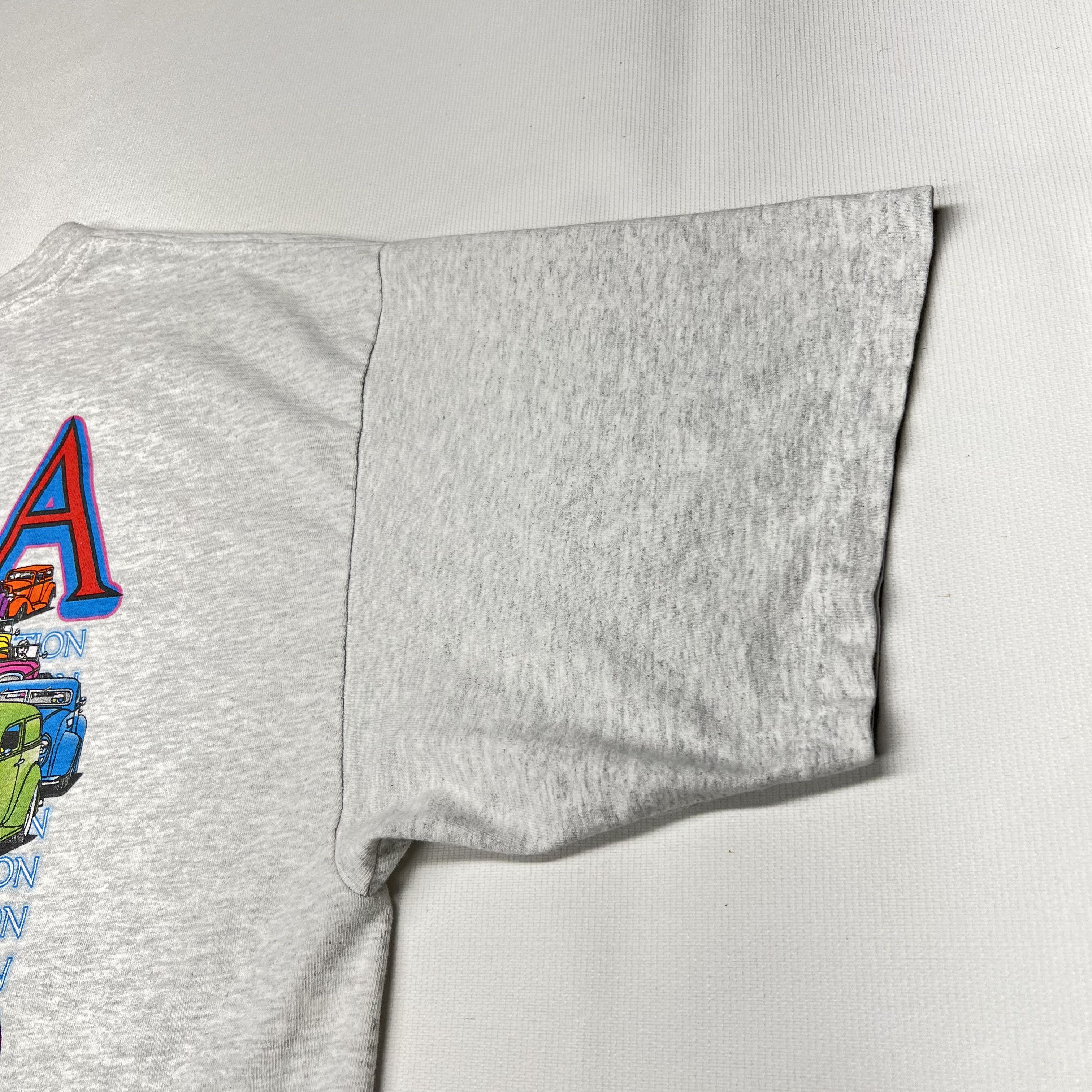 Gildan × Vintage Street Rod Tee Shirt Grey Car Classic NSRA Auto Graphic Y2K Size US XL / EU 56 / 4 - 14 Thumbnail