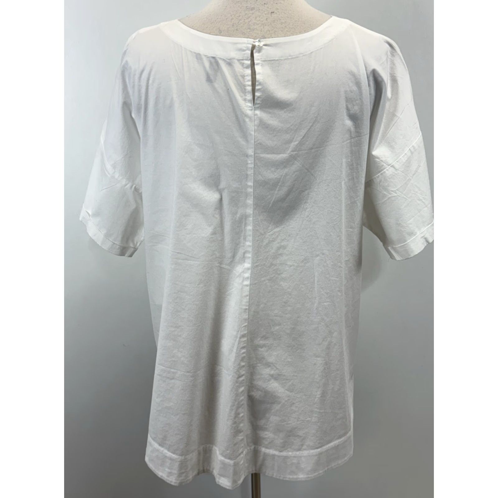 Eileen Fisher Eileen Fisher Shirt Women’s XL White Minimalist Timeless Staple Basic Boxy Womens Size XL / US 12-14 / IT 48-50 - 3 Thumbnail